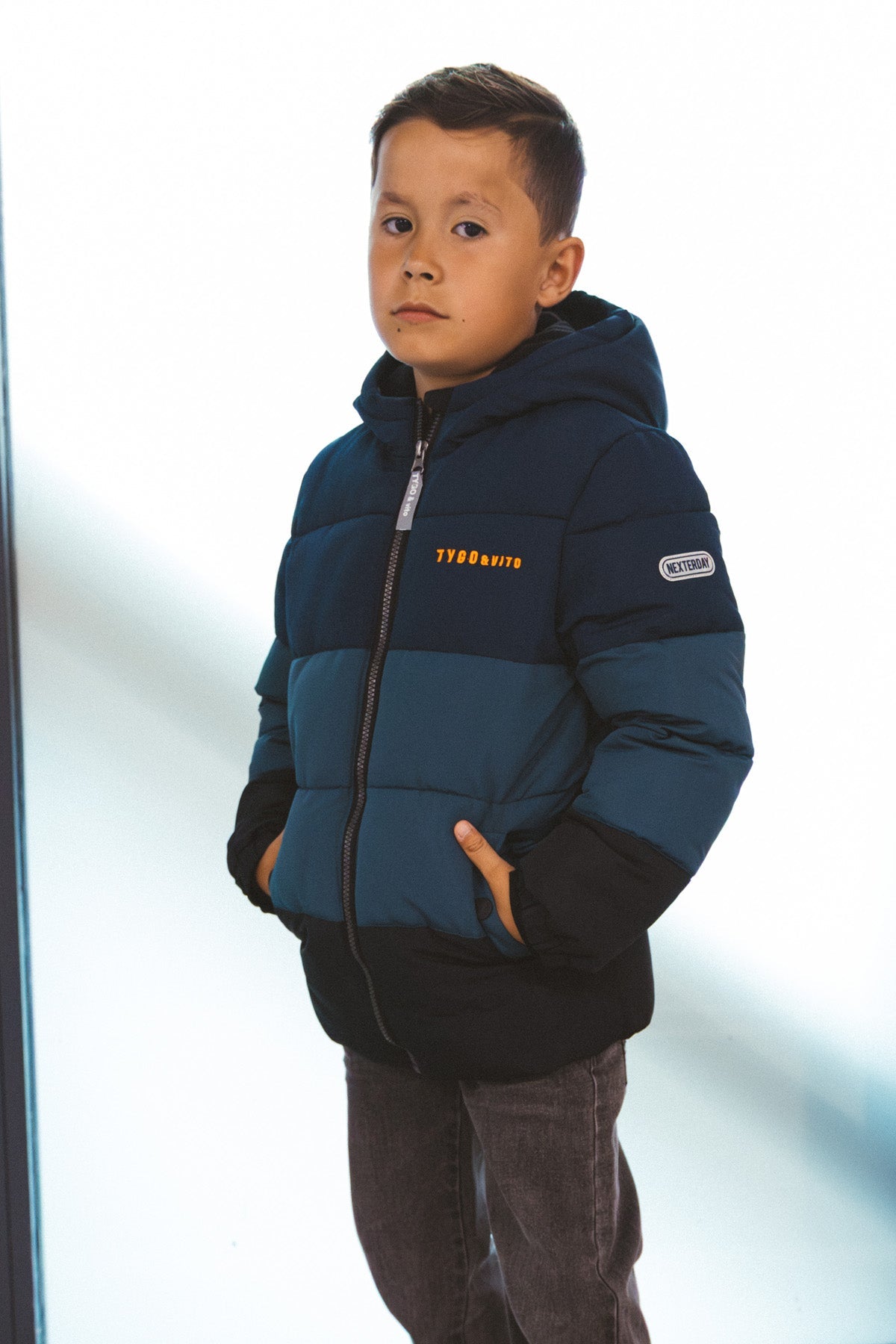 TYGO&vito Jas Joppe Blauw