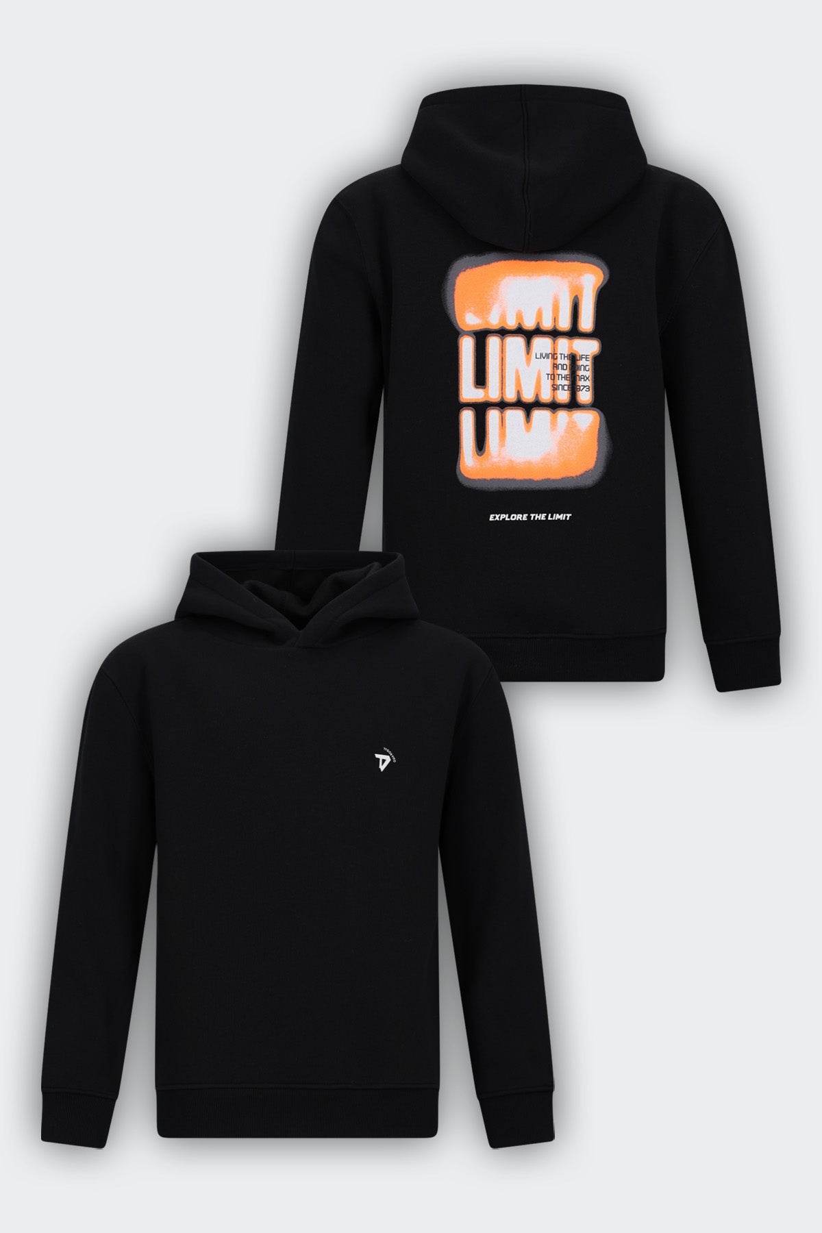 Hoodie Nigel Zwart
