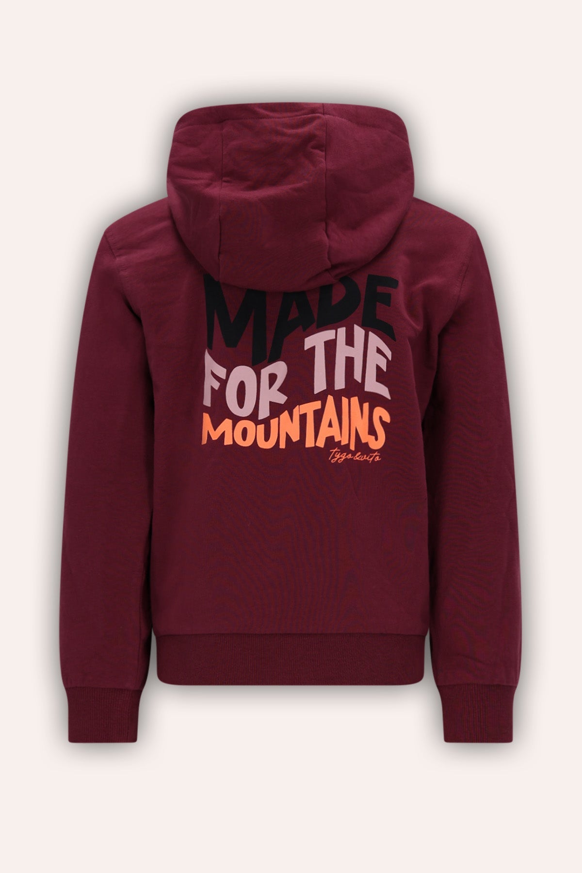 Hoodie Selma Donker Rood