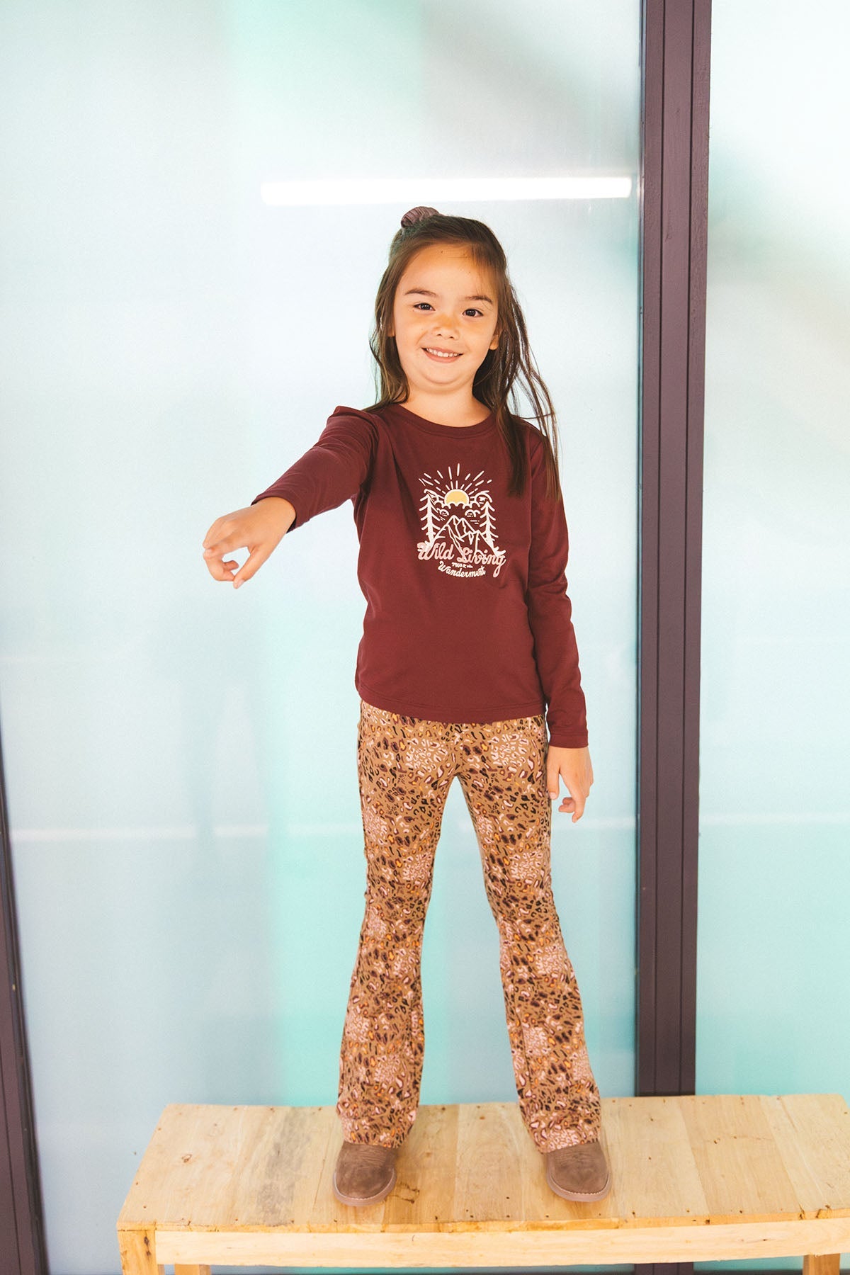 Longsleeve Linde Donker Rood