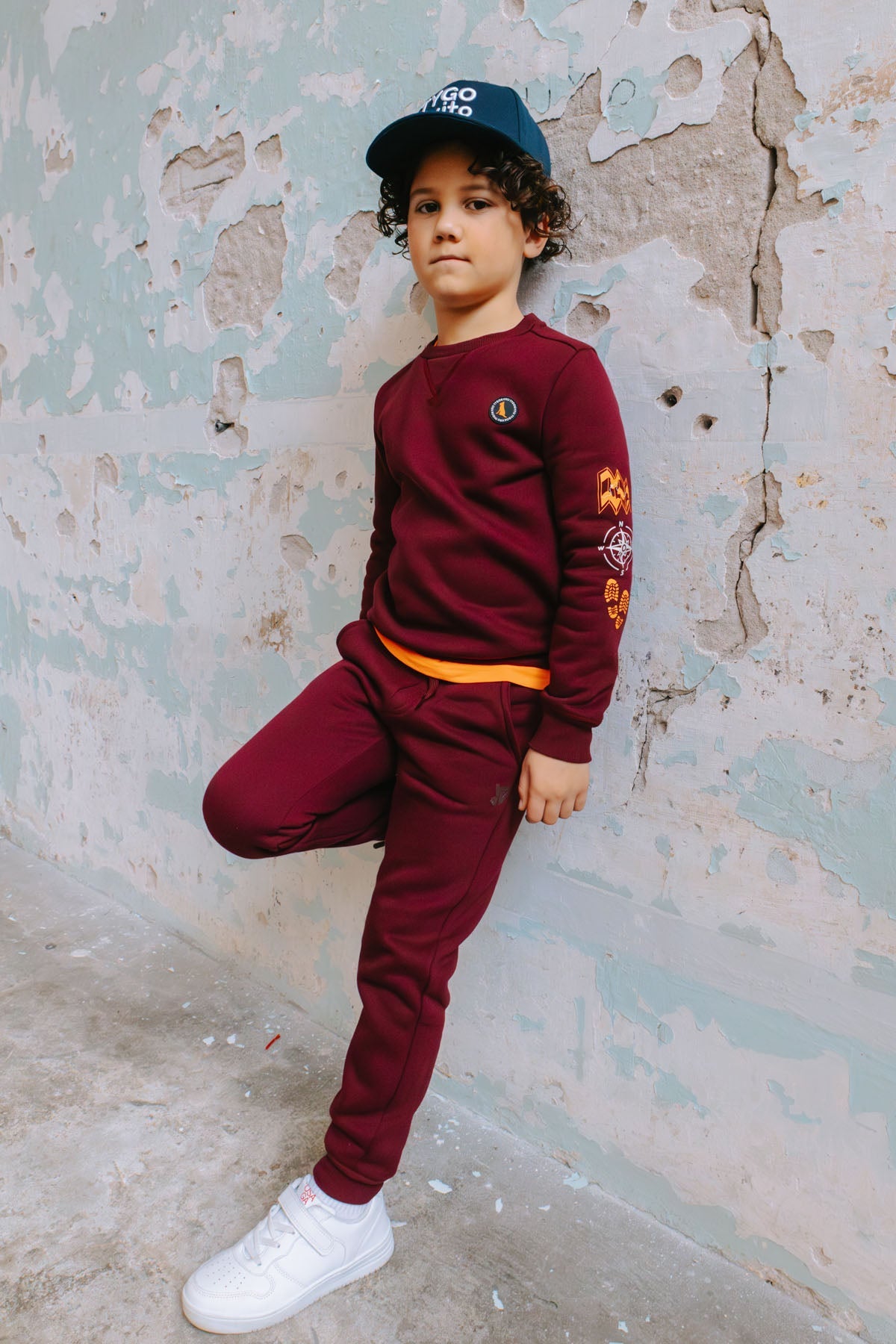 Sweater Sven Donker Rood