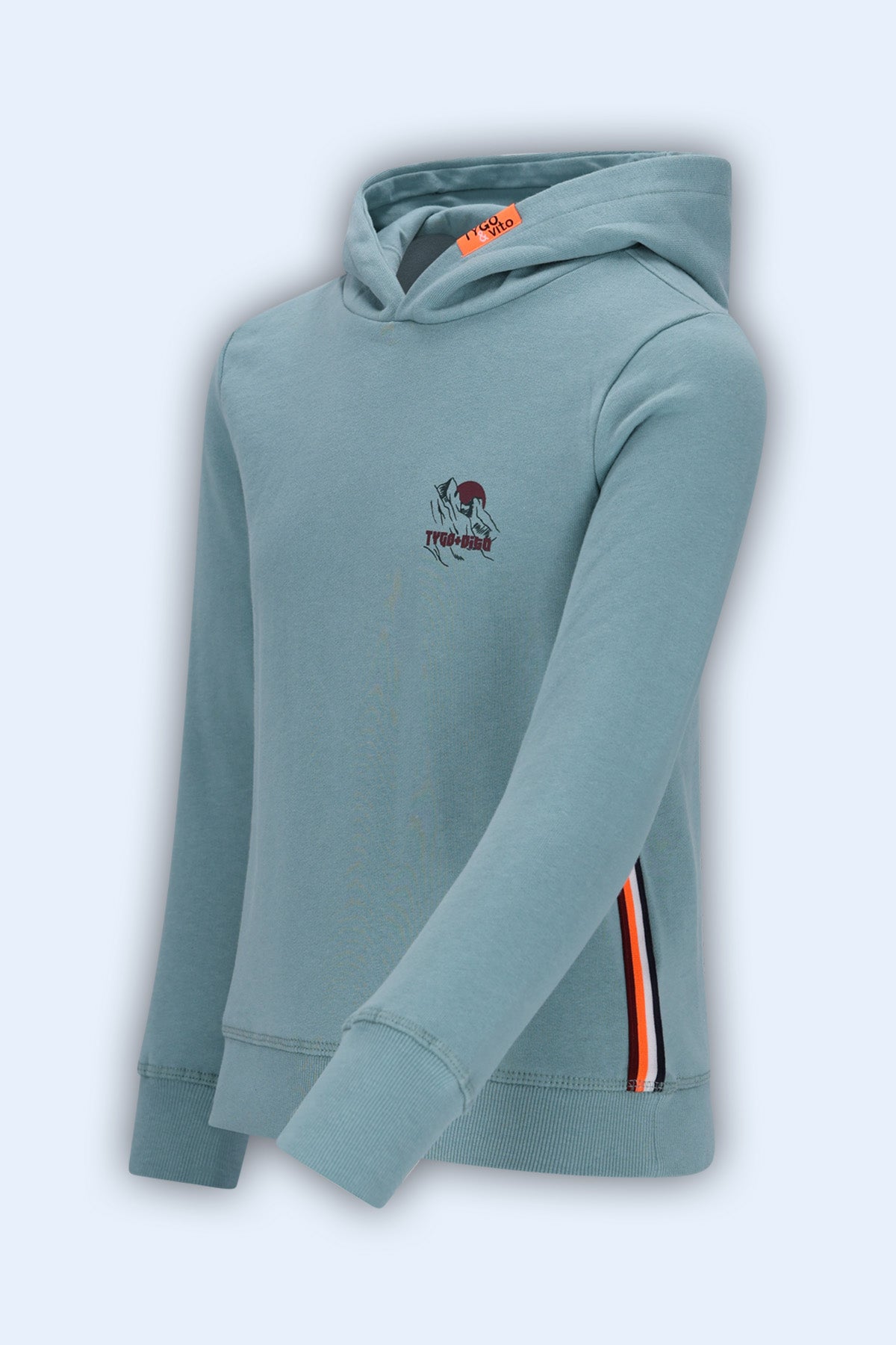 Hoodie Hank Licht Groen