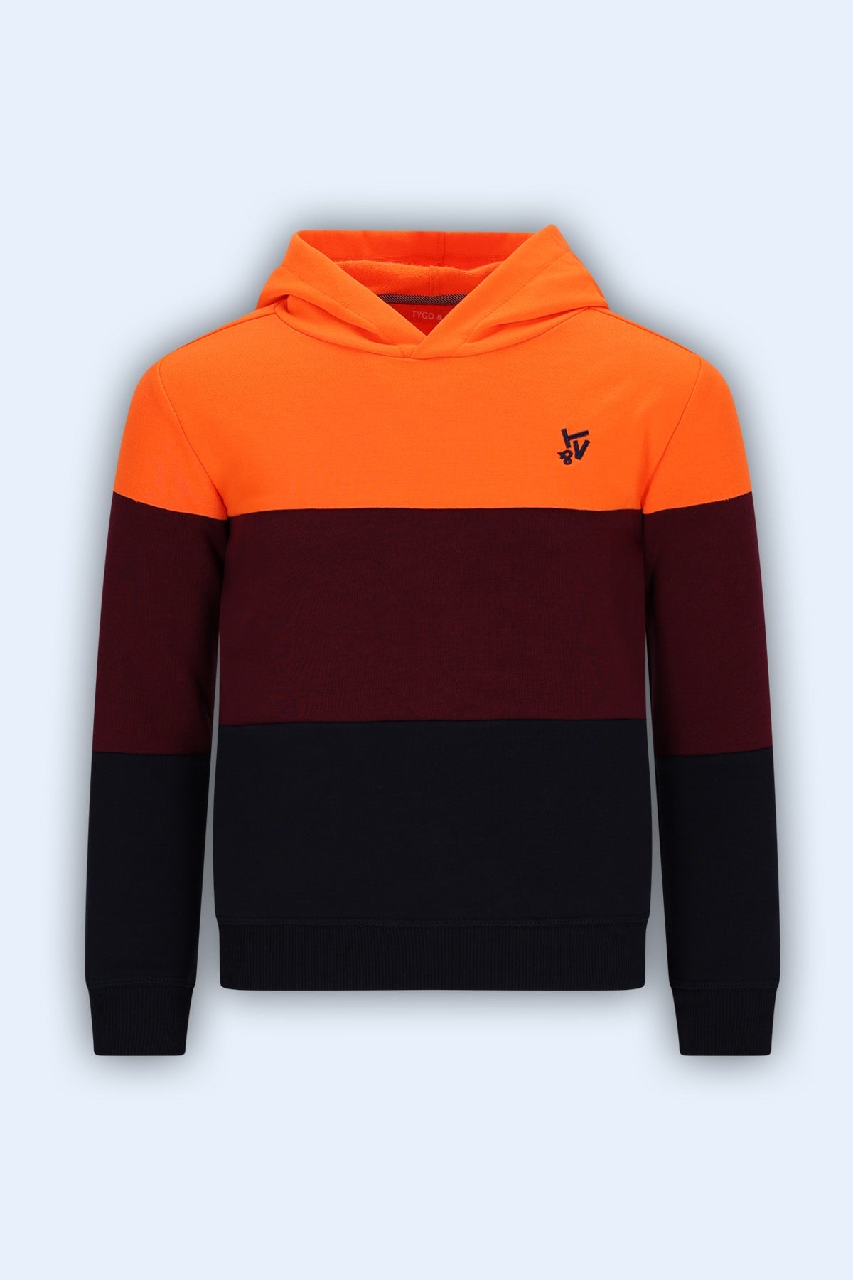 Hoodie Hessel Donker Rood