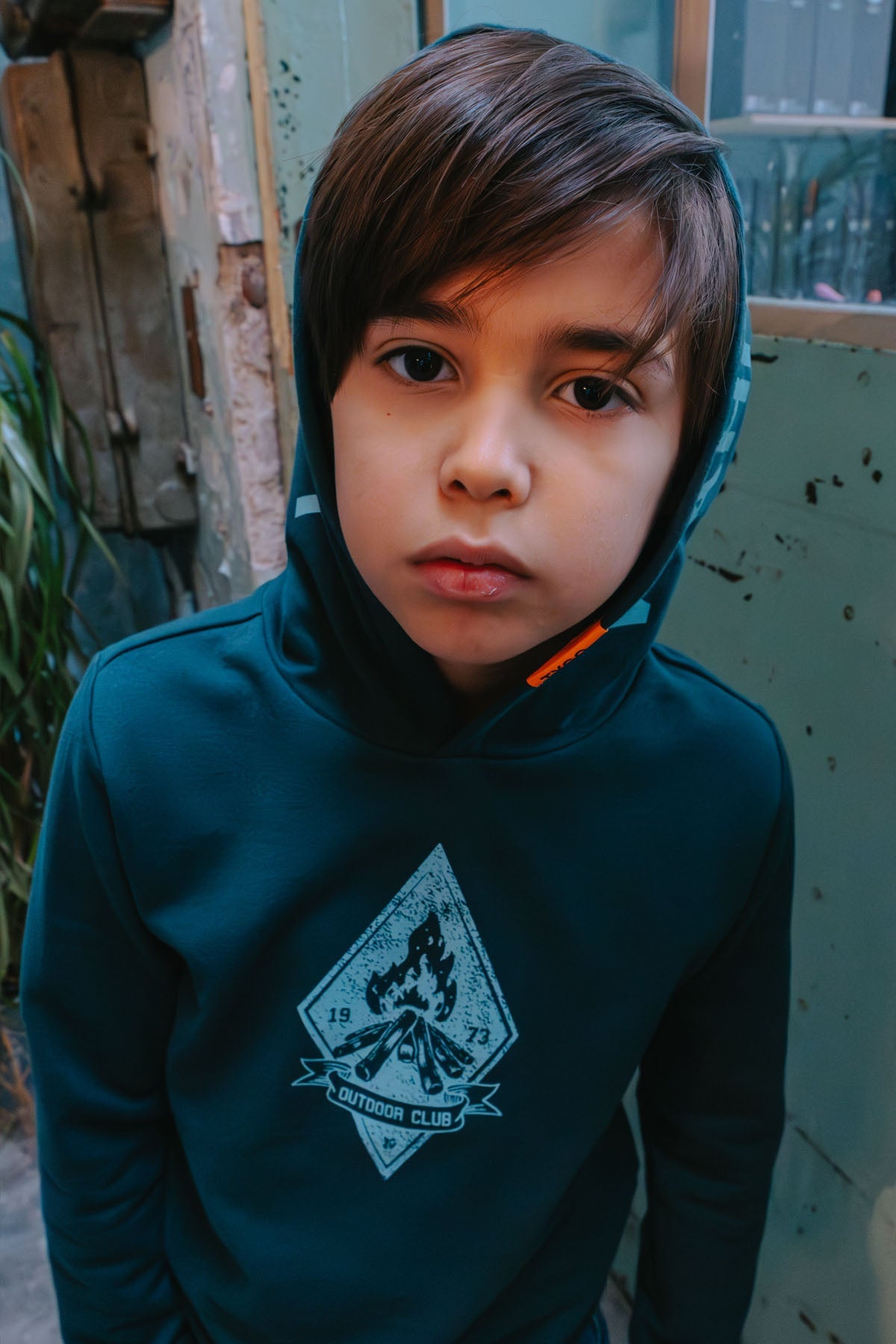 Hoodie Hobie Donker Groen