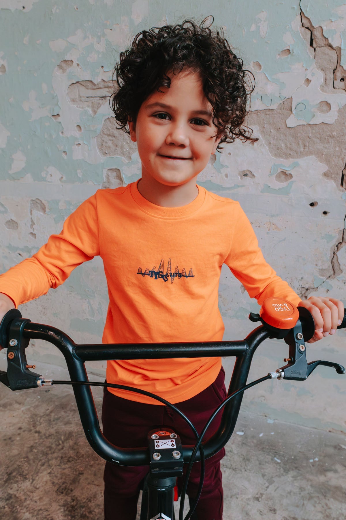 Longsleeve Mase Neon Oranje