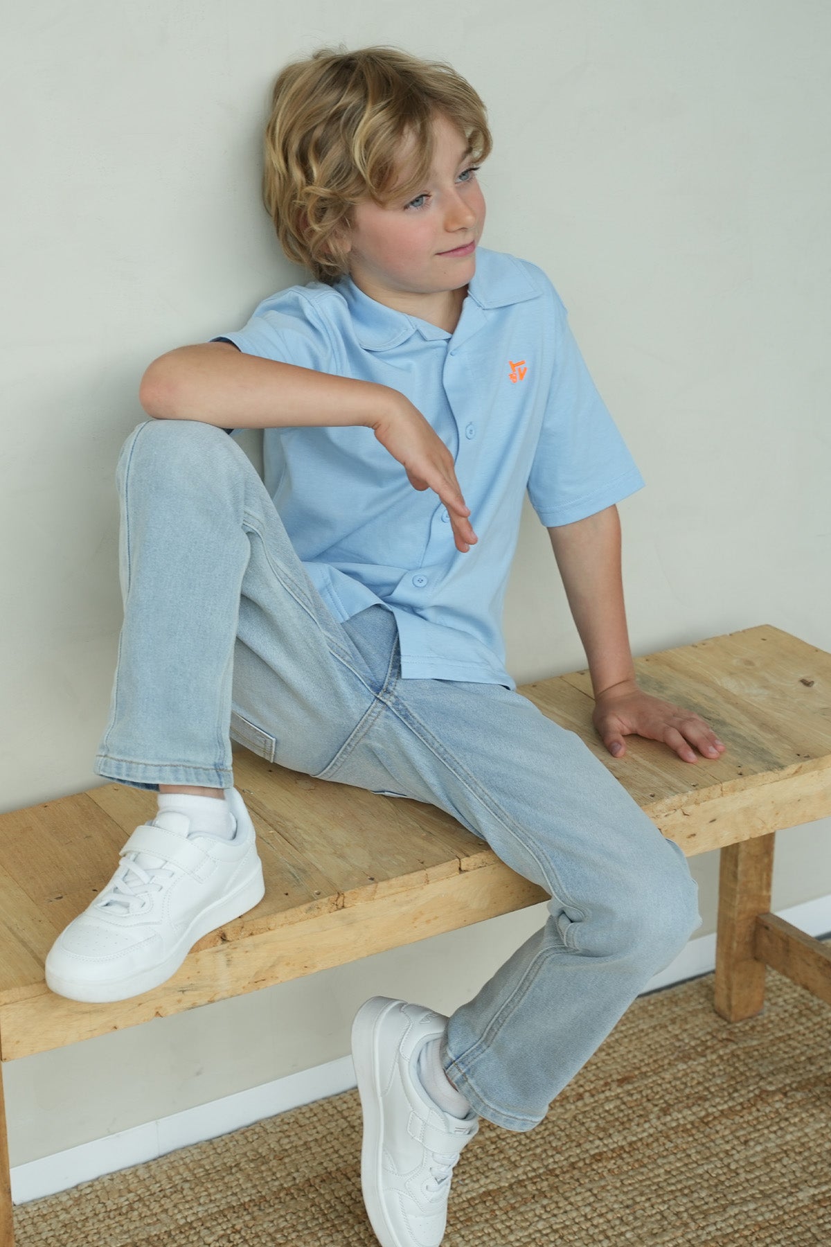 TYGO&vito Shirt Coop Blauw