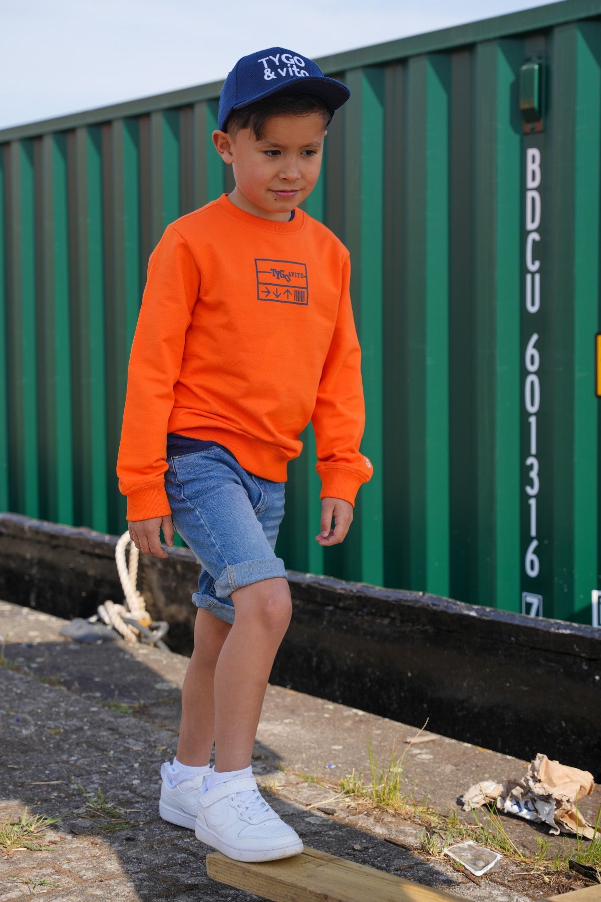 TYGO&vito Sweater Coen Oranje