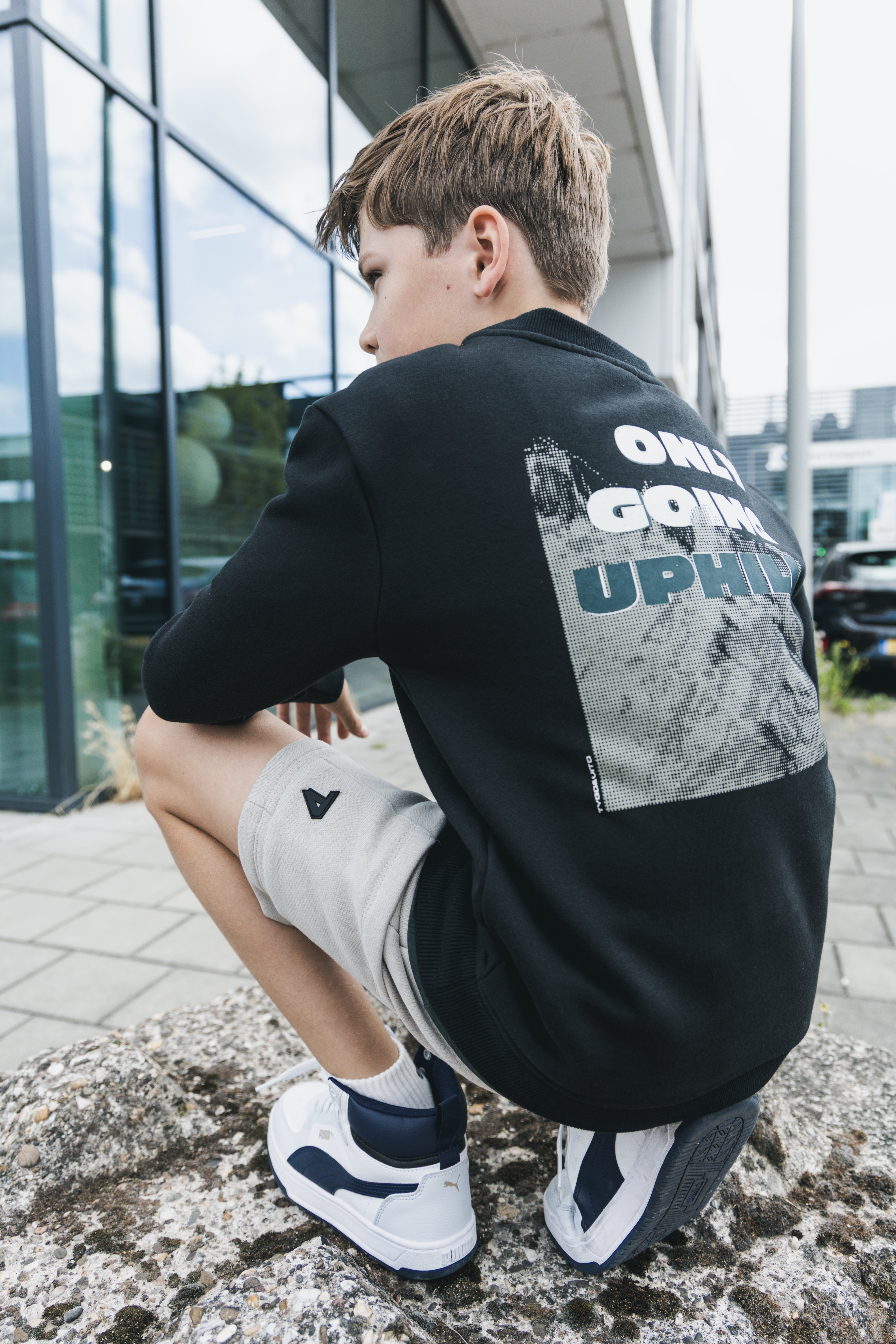 TYGO&vito Pullover Nate Schwarz