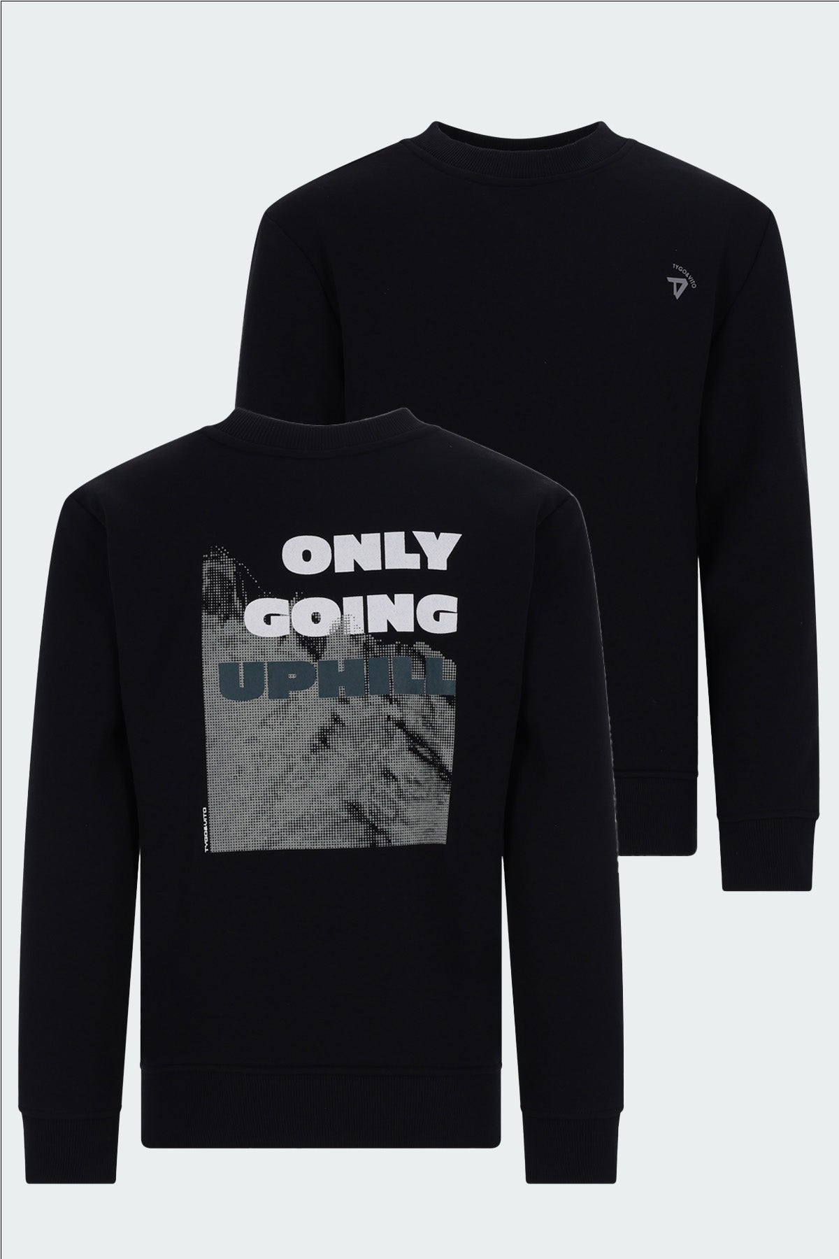 TYGO&vito Pullover Nate Schwarz