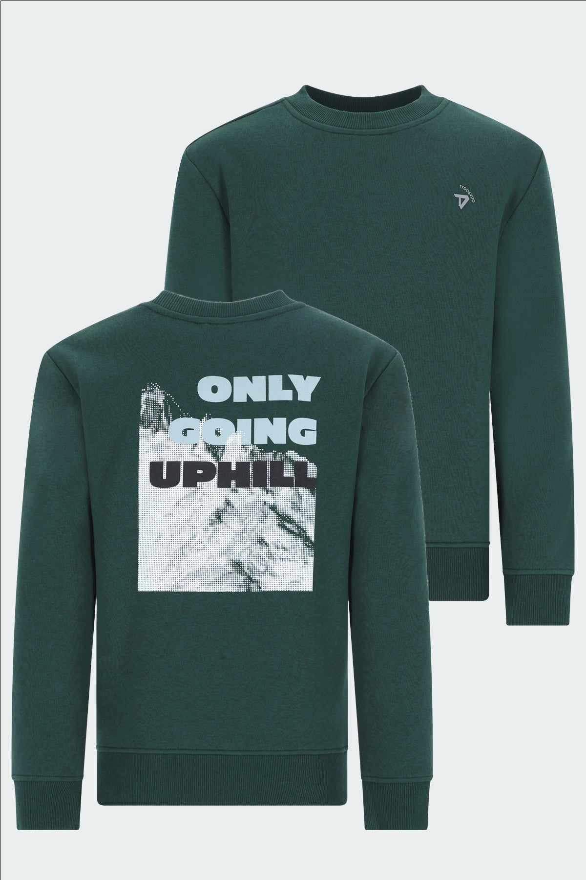 TYGO&vito Pullover Nate Dunkelgrün