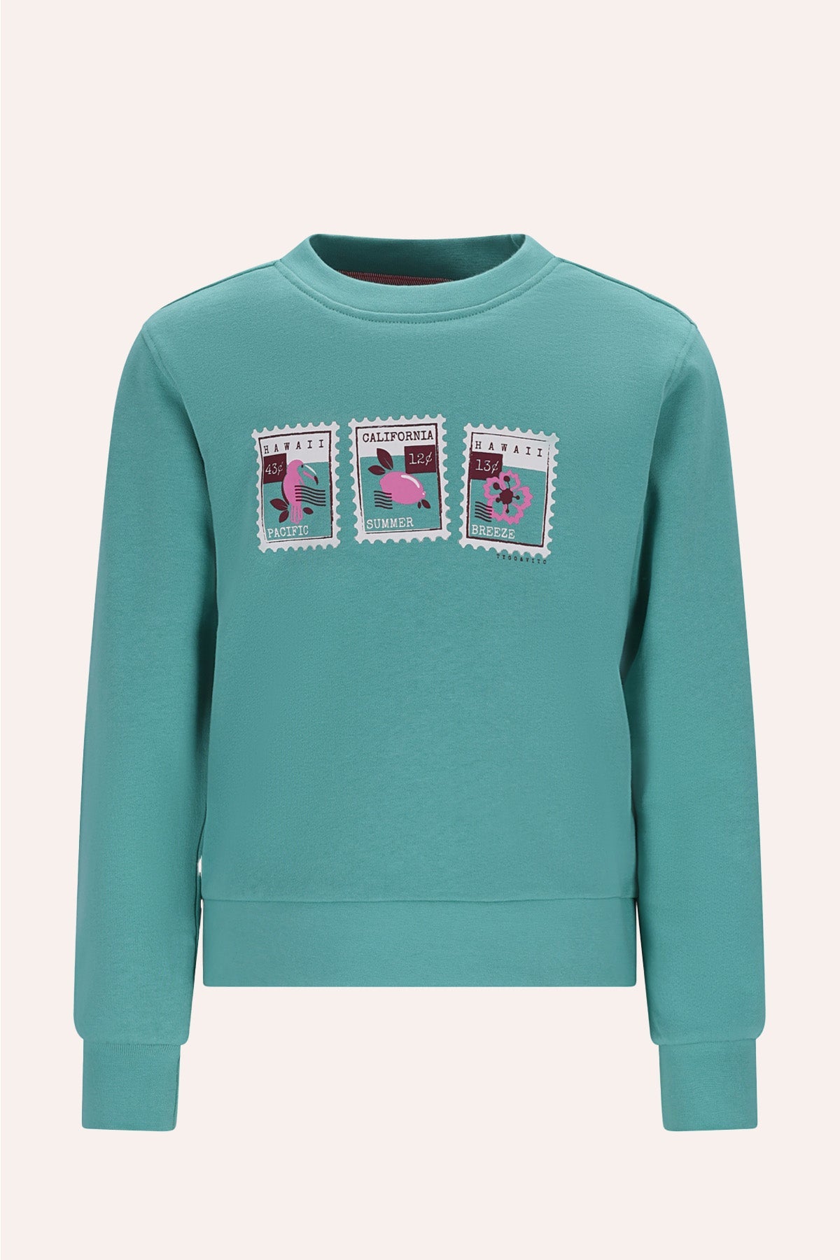 TYGO&vito Sweater Summer Blauwgroen