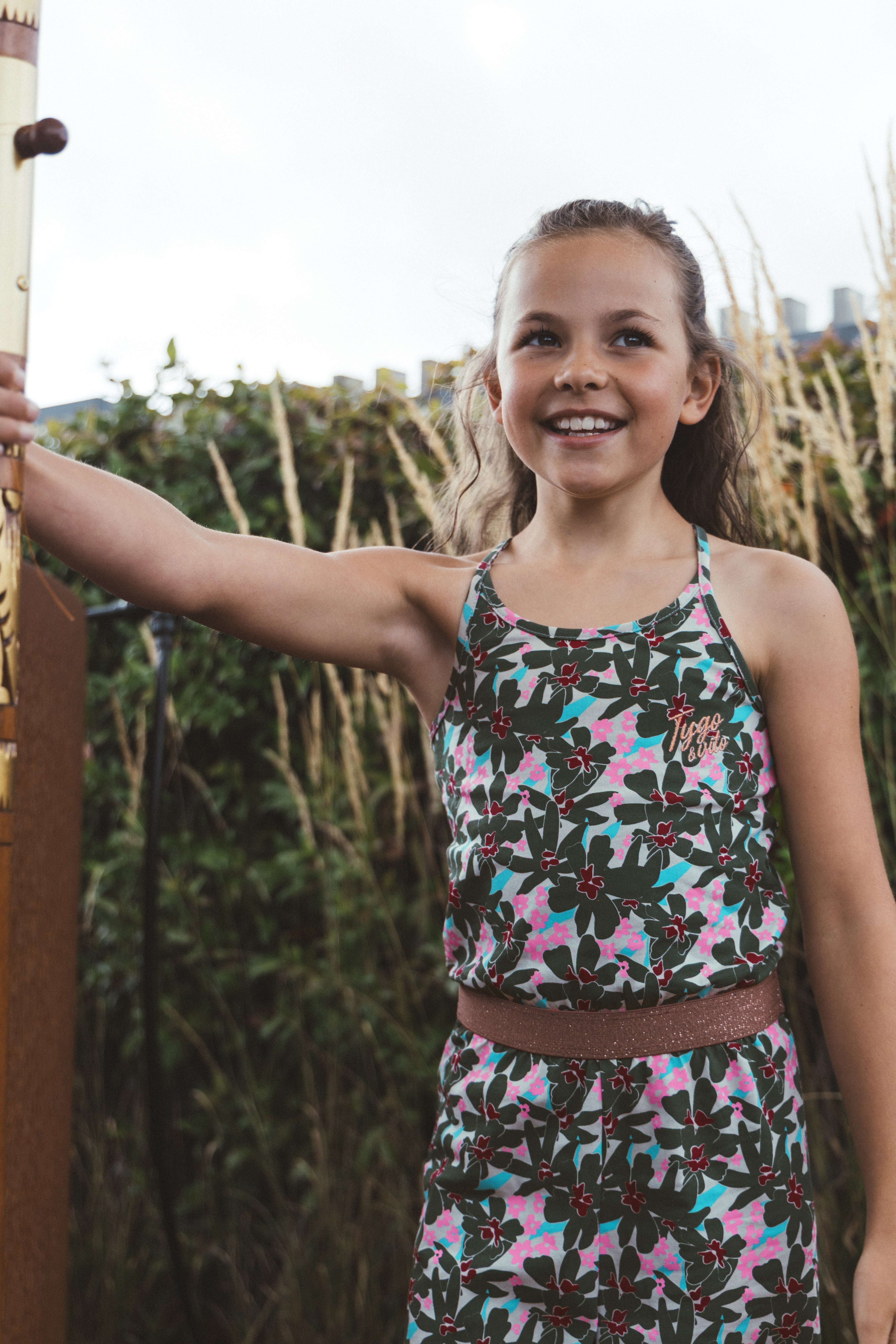 TYGO&vito Jumpsuit Joy Olijfgroen