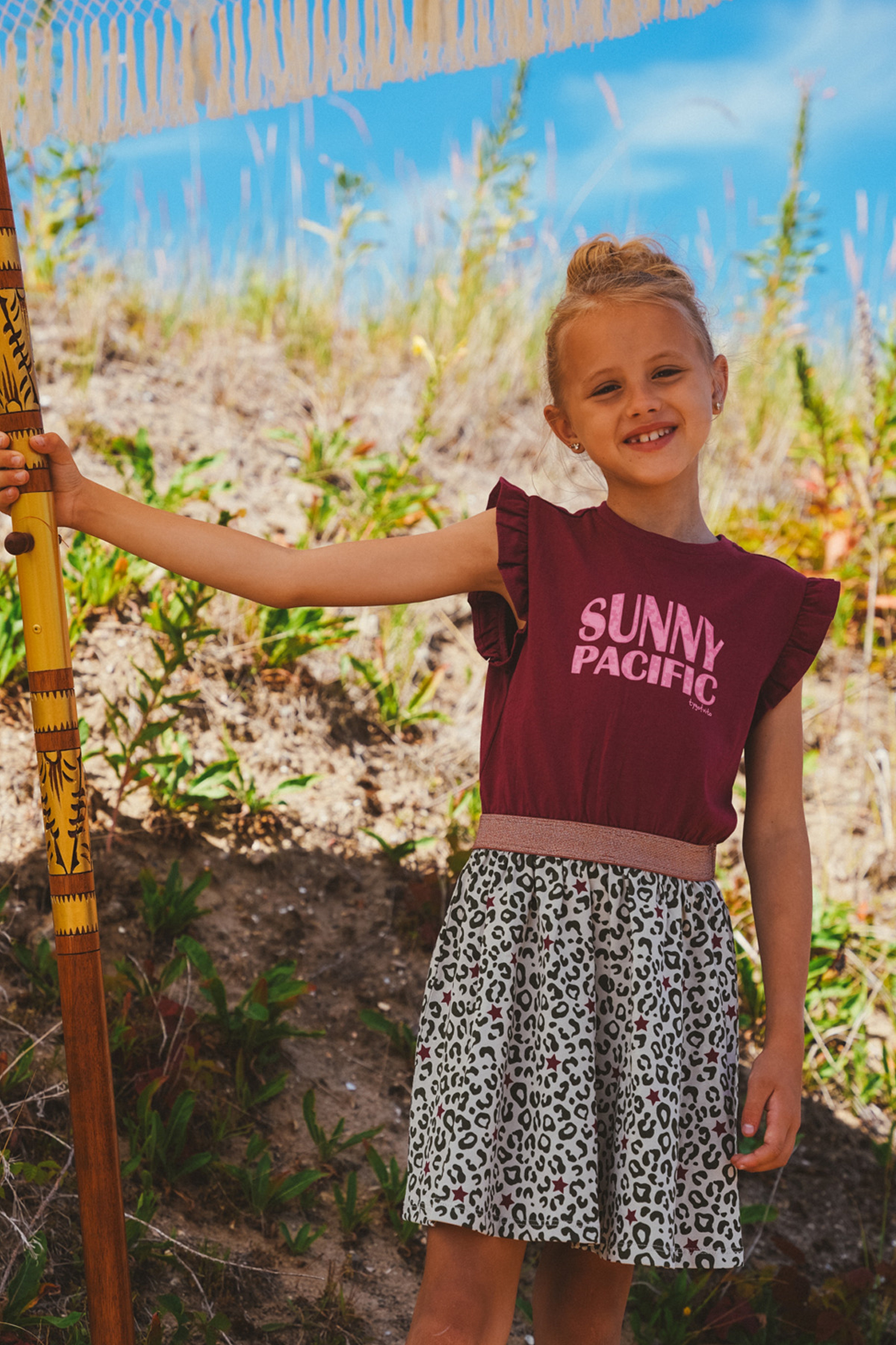 TYGO&vito Dress Jess Donker Rood