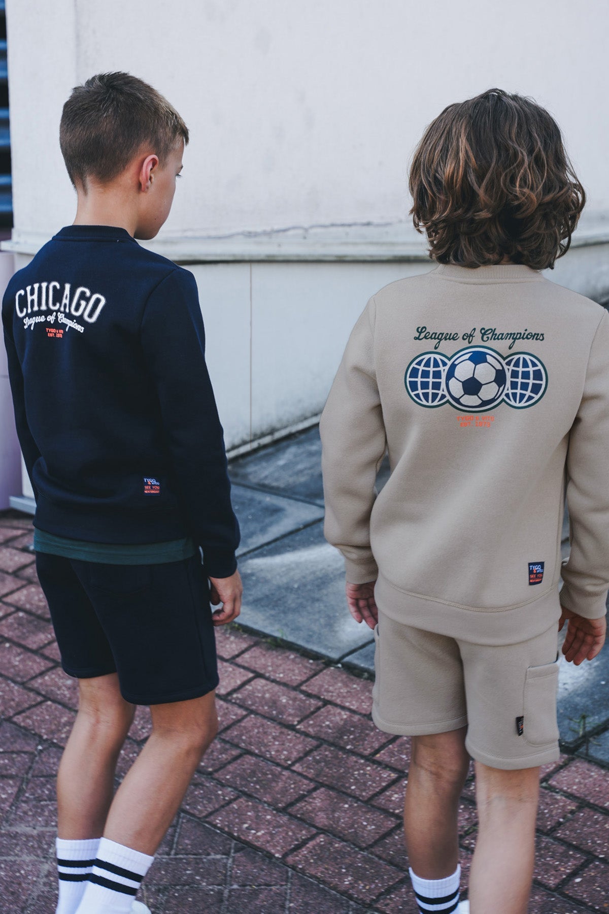 TYGO&vito Sweater Silver Navy