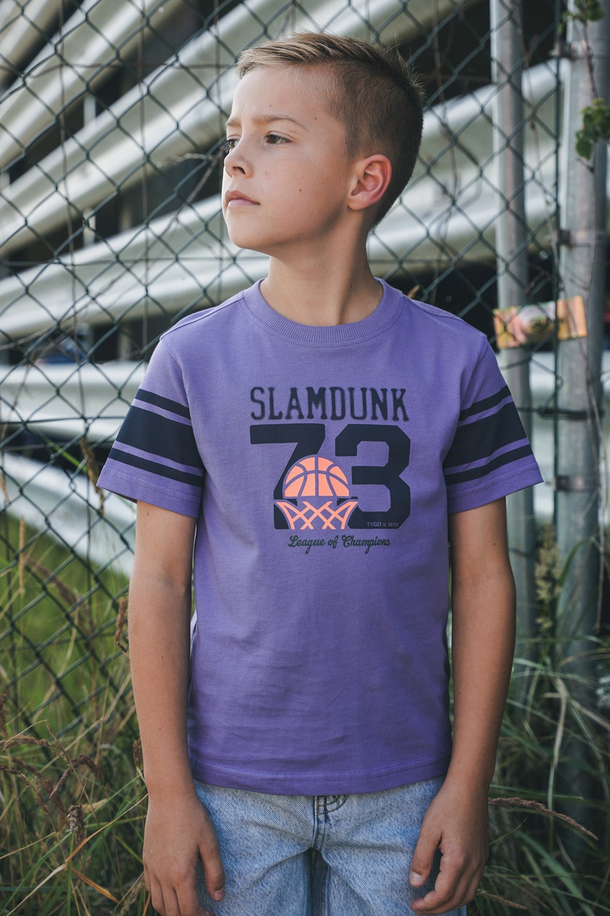 TYGO&vito T-shirt Troy Grape