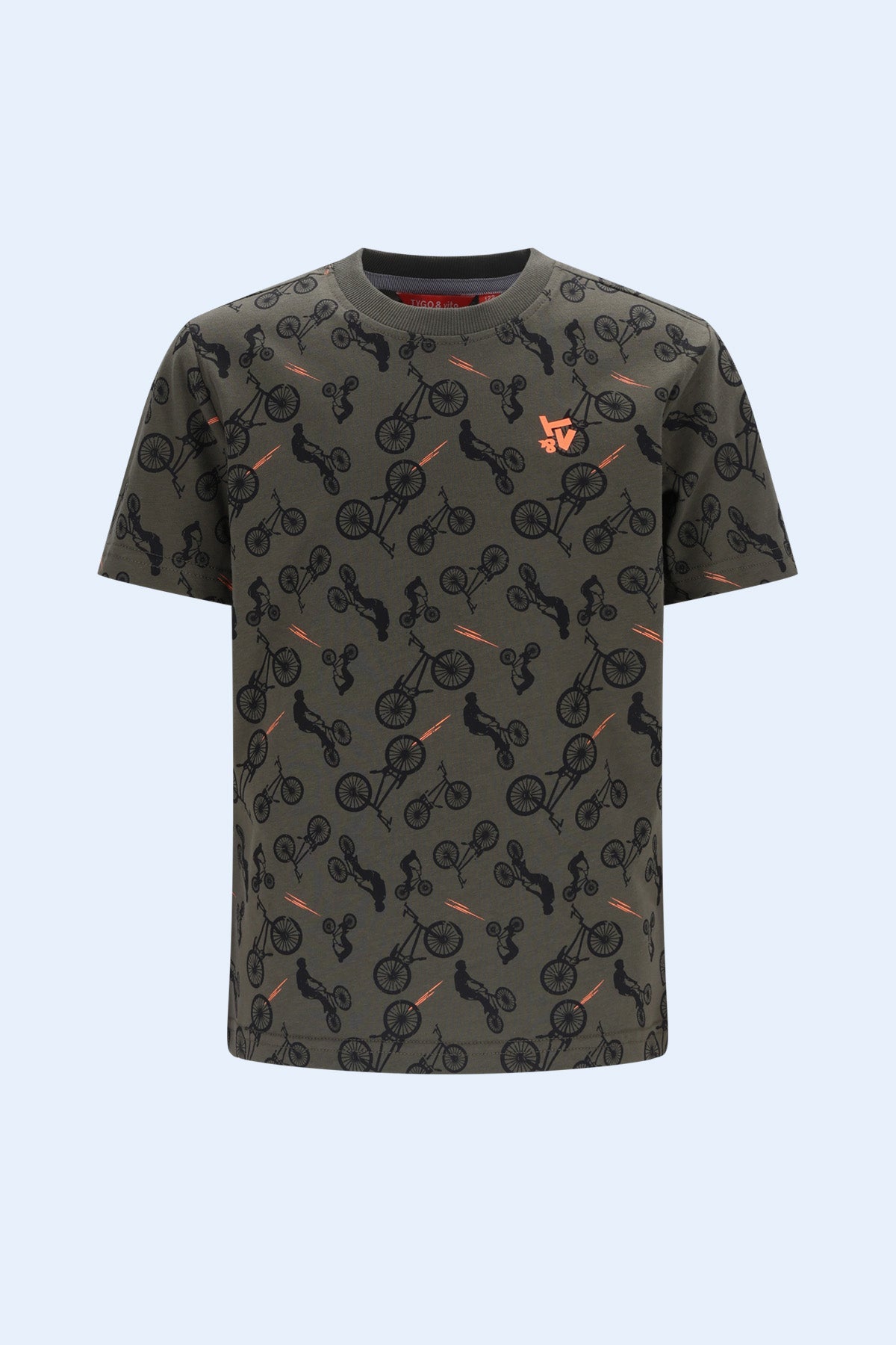 TYGO&vito T-shirt Thijs Olijfgroen