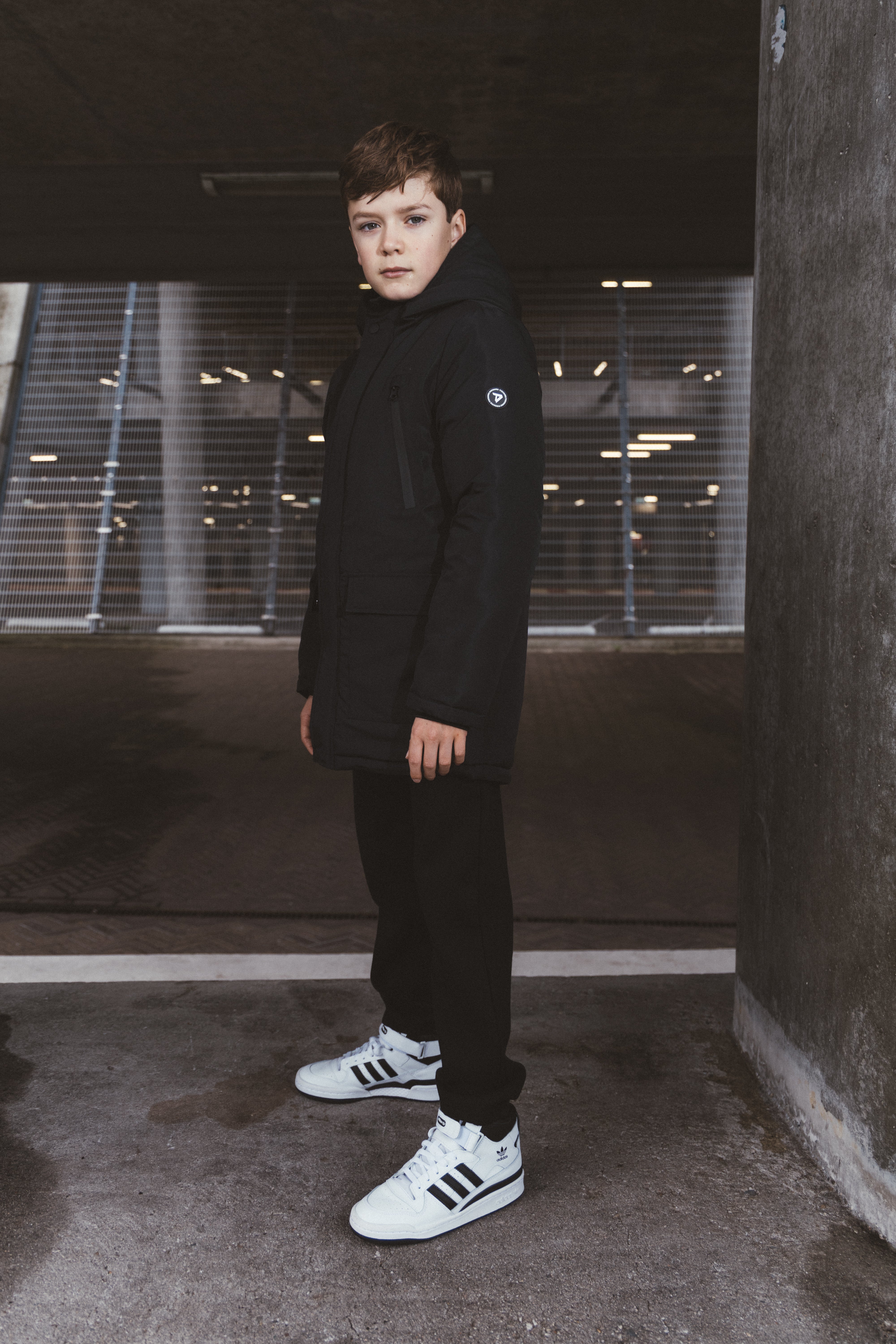 TYGO&vito Parka Bor Zwart Black