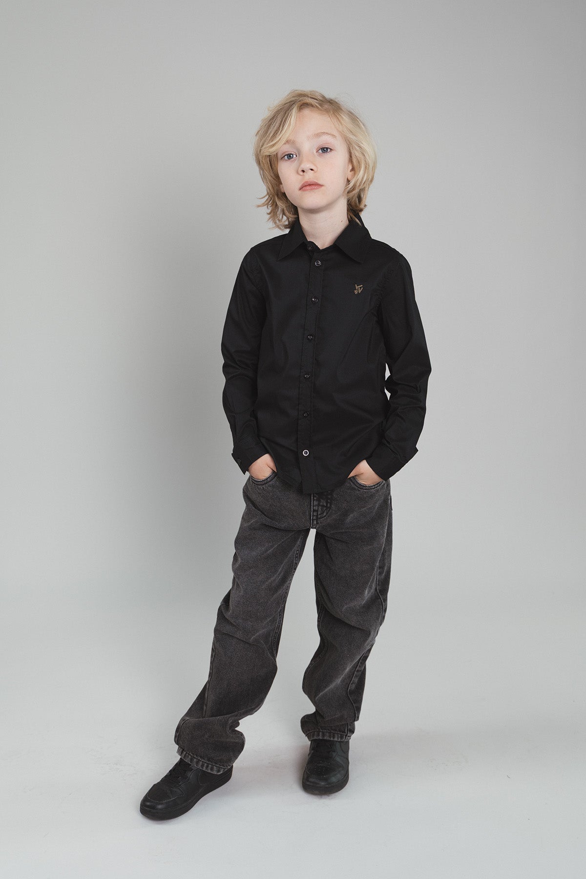 TYGO&vito Overhemd Cooper Zwart