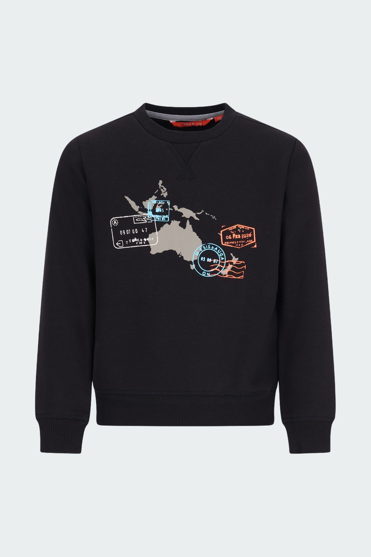 TYGO&vito Sweater Sem Zwart*
