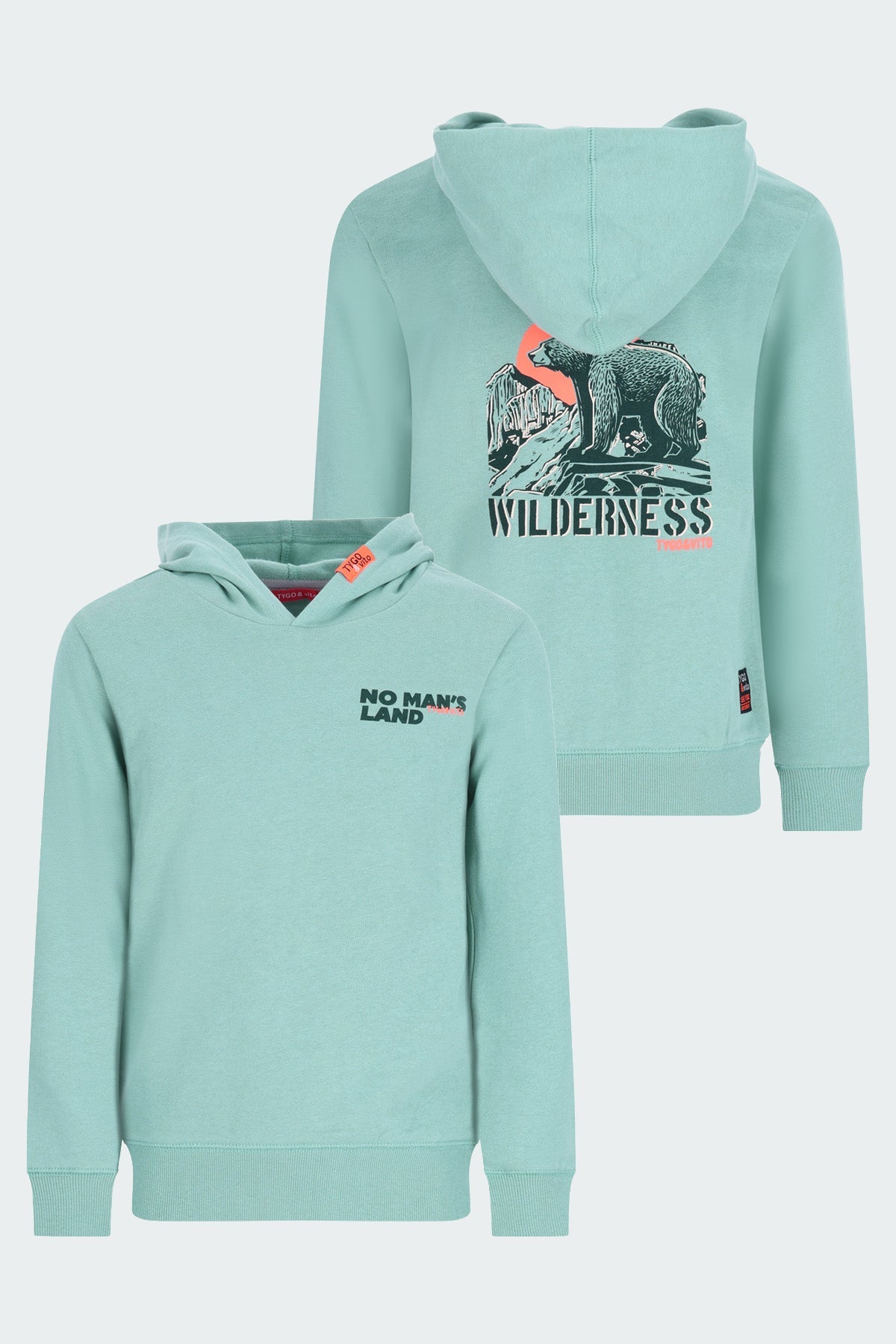 TYGO&vito Hoodie Hank Lichtgroen