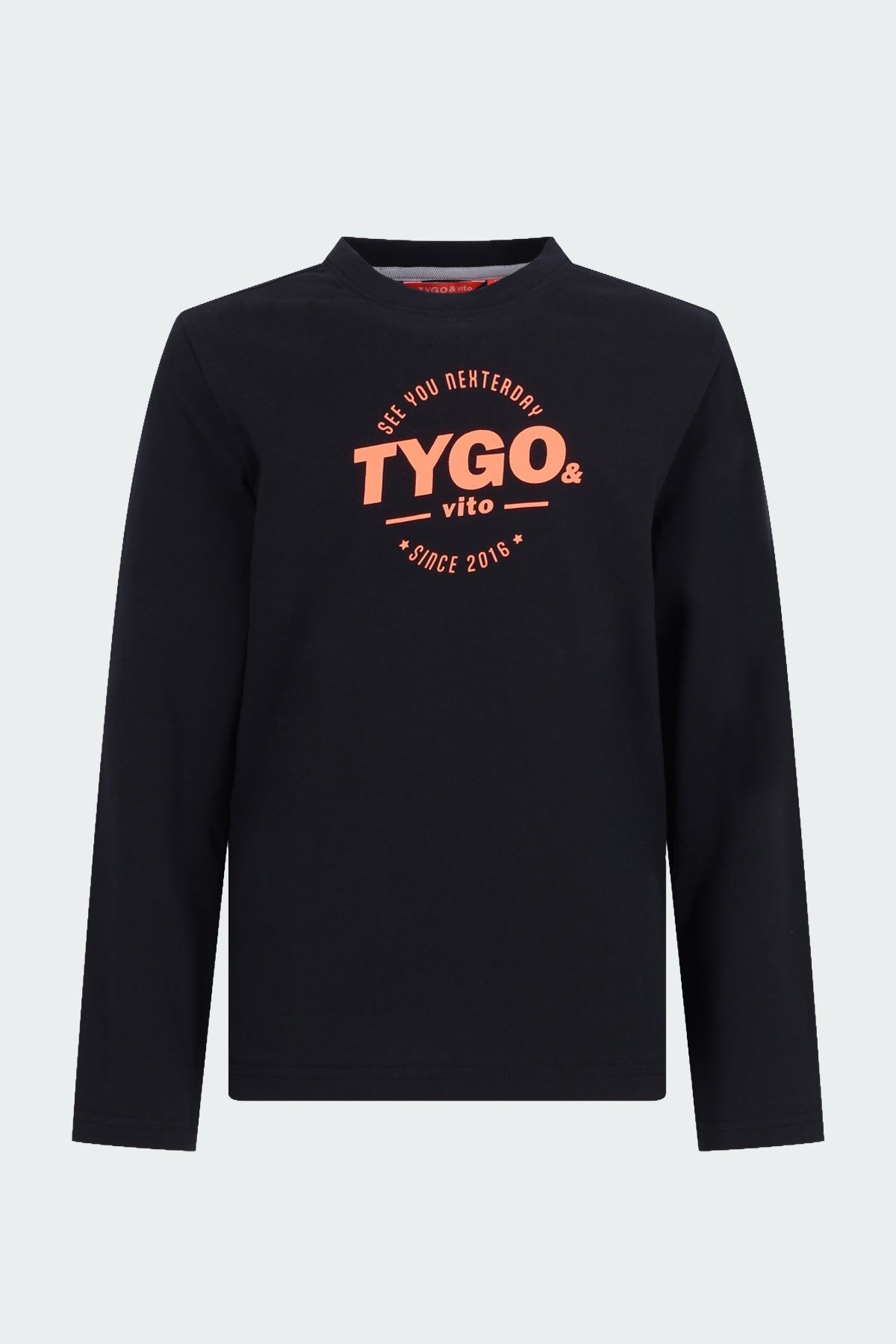 TYGO&vito Longsleeve Vesper Zwart