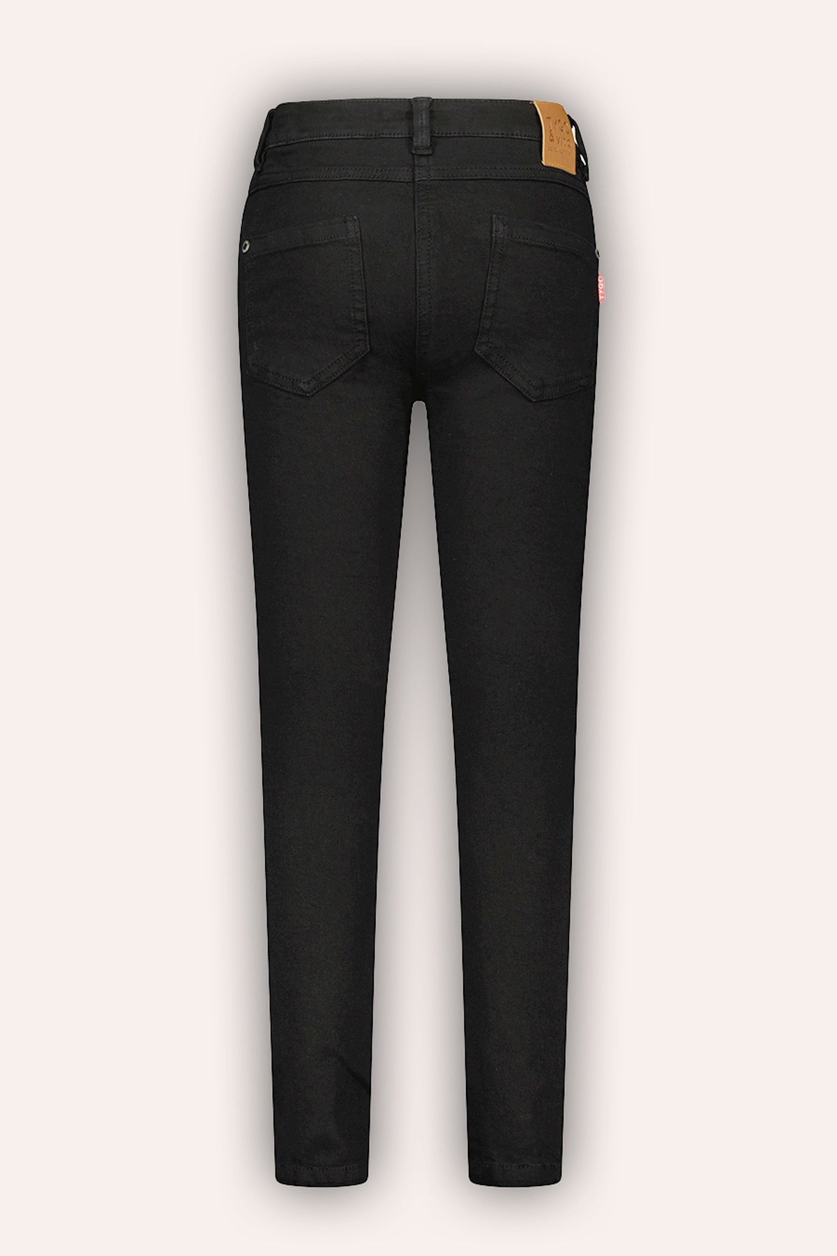 Girls Tregging Tess Zwart Denim - TYGO&vito