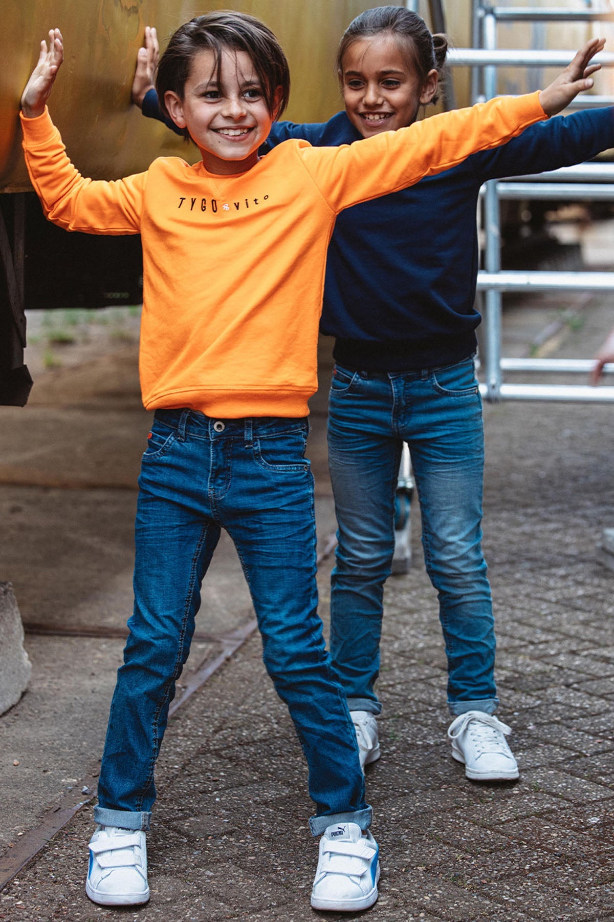 Sweater Tygo Oranje Clownfish - TYGO&vito