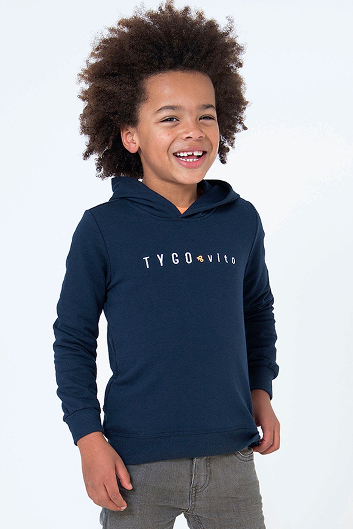 Hoodie Vito Donker Blauw - TYGO&vito