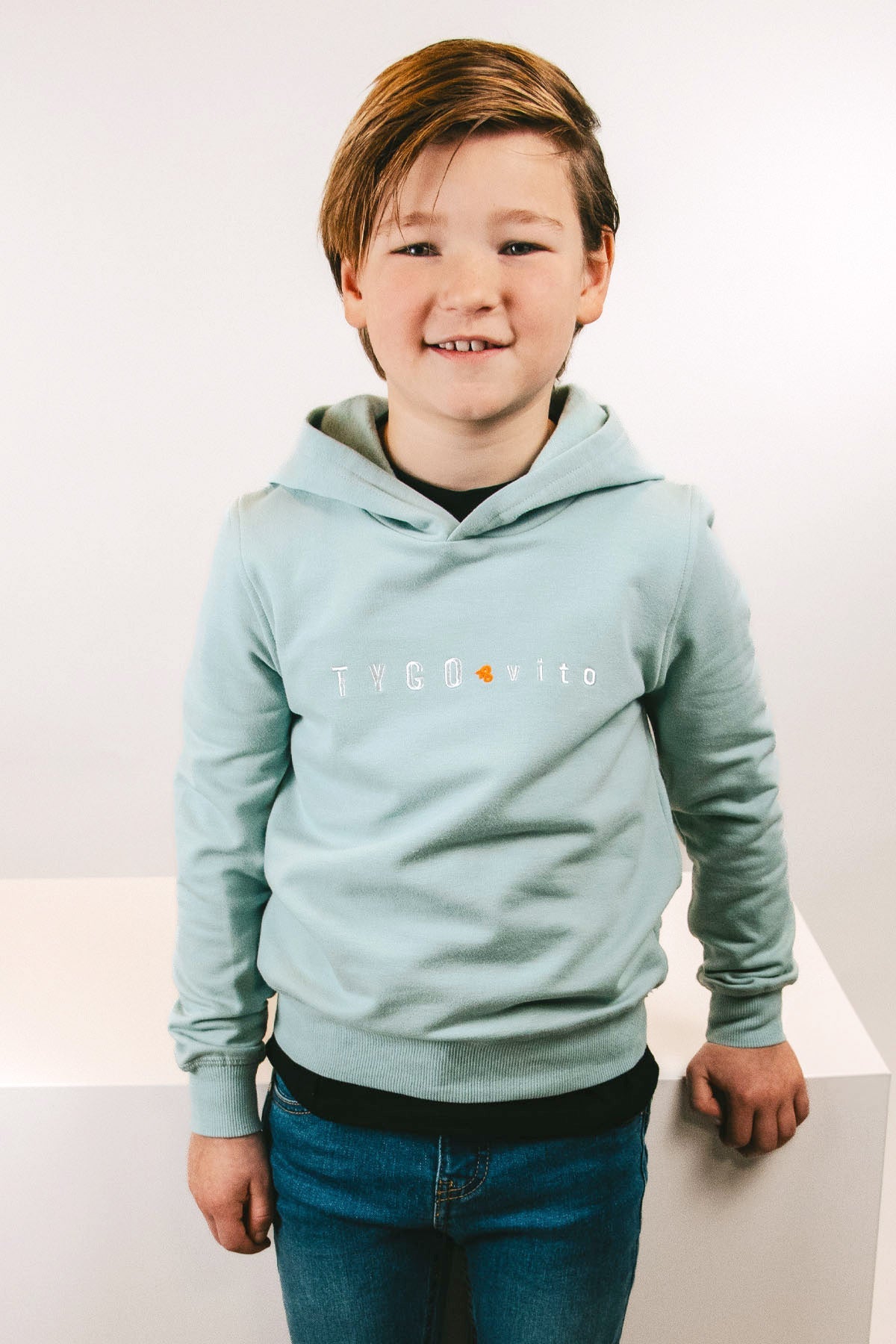 Tygo & Vito Hoodie Vito Licht Groen