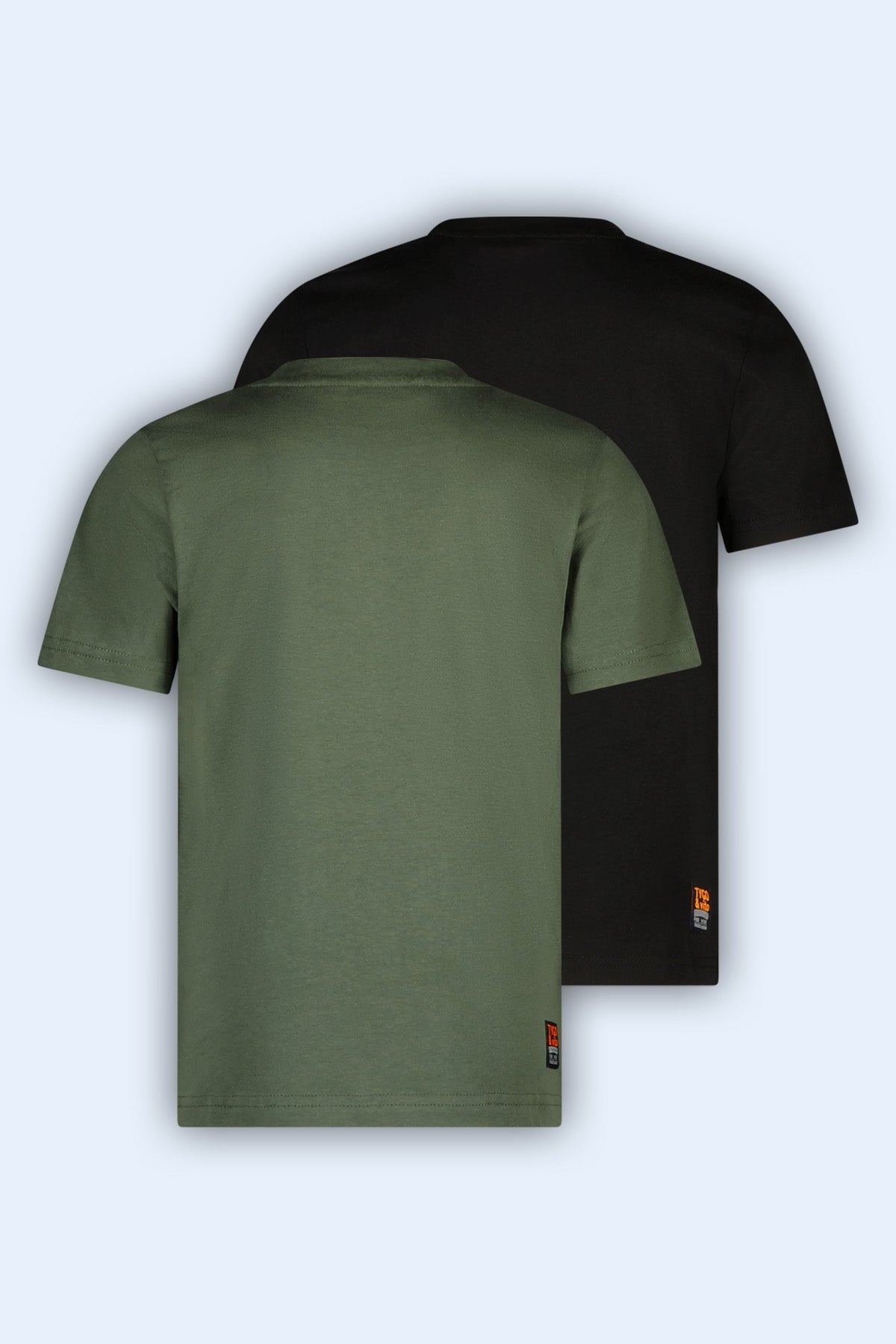 TYGO & vito 2-Pack T-shirt Stan Zwart-Thijmgroen