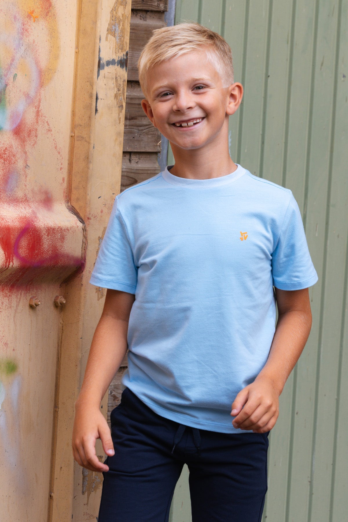 TYGO & vito 2er-Pack T-Shirt Stan Navy-Hellblau