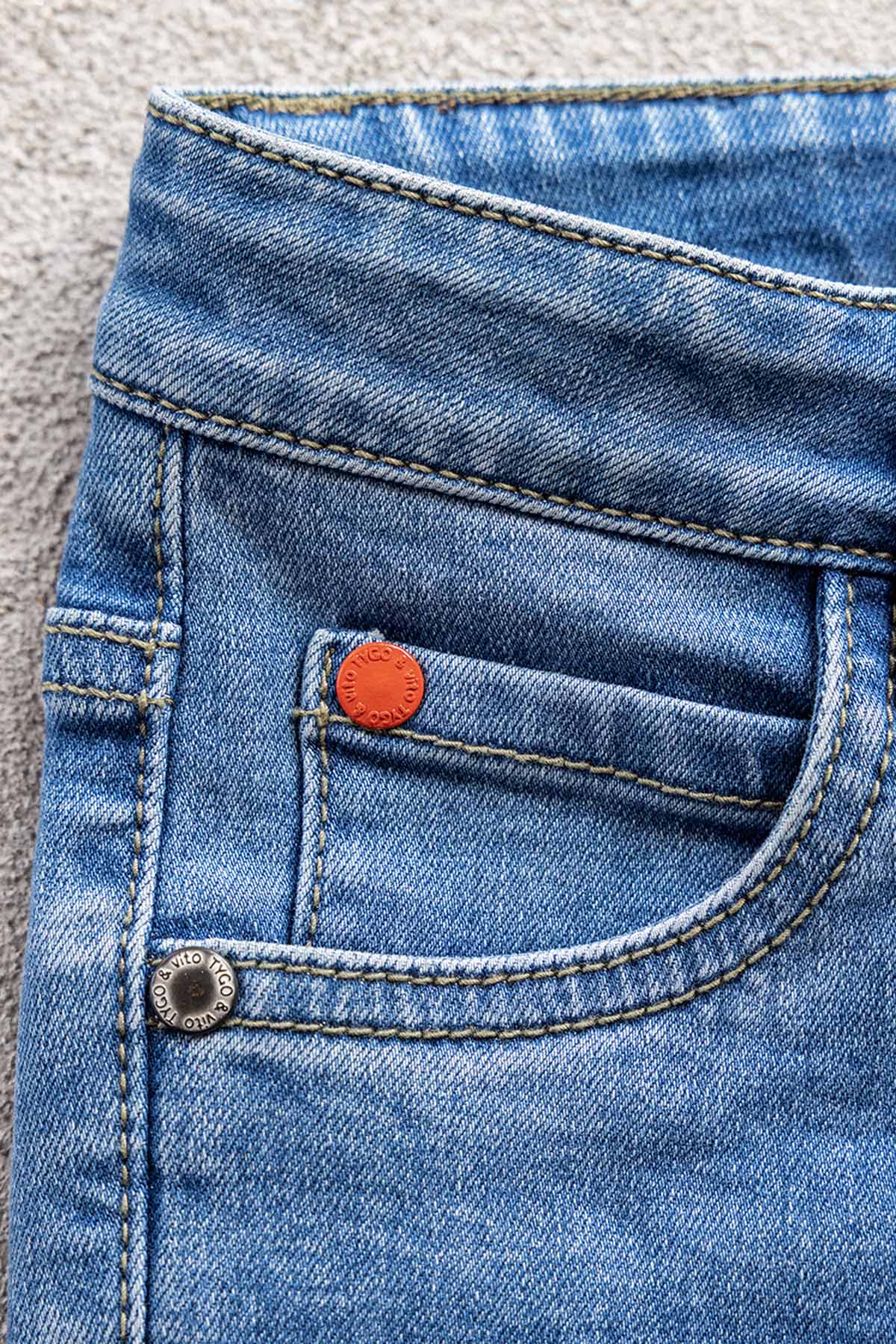 Skinny Fit Jeans Light Used - TYGO&vito