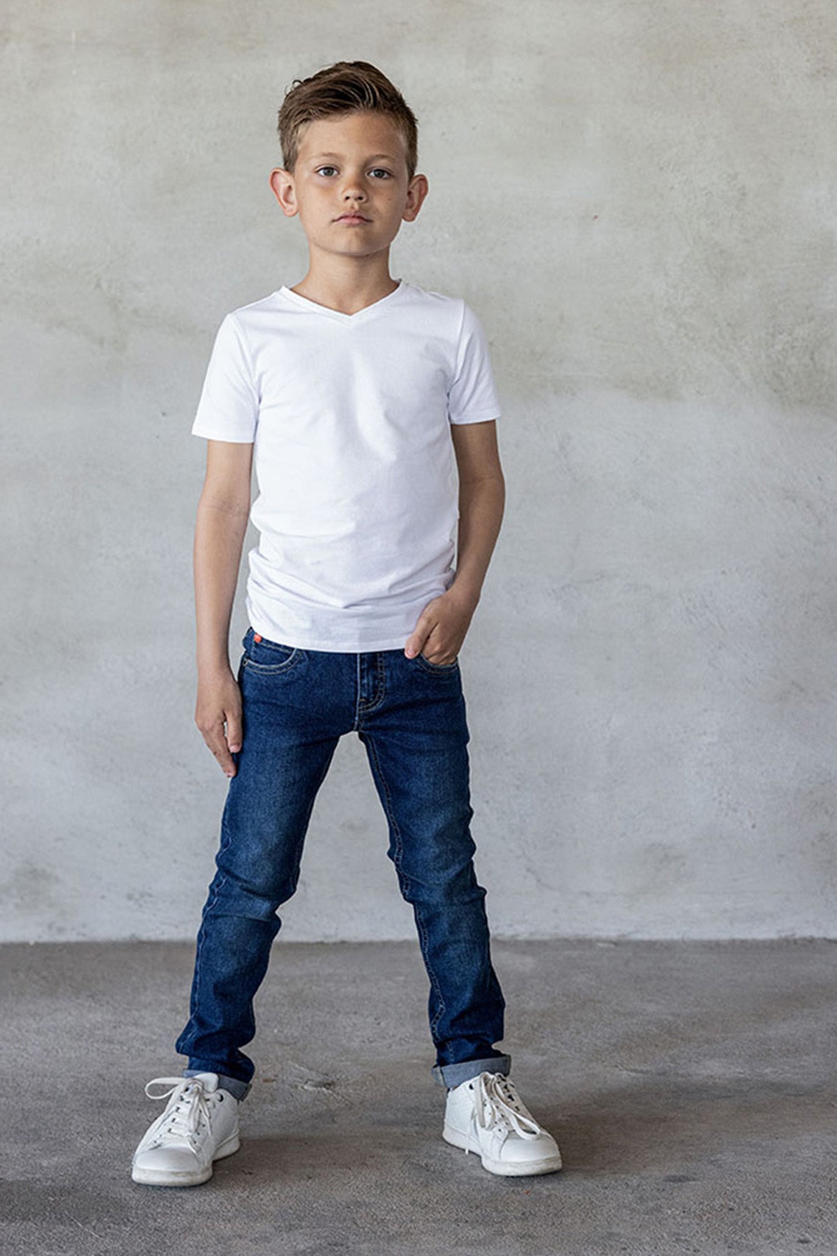 Skinny Fit Jeans Dark Used - TYGO&vito