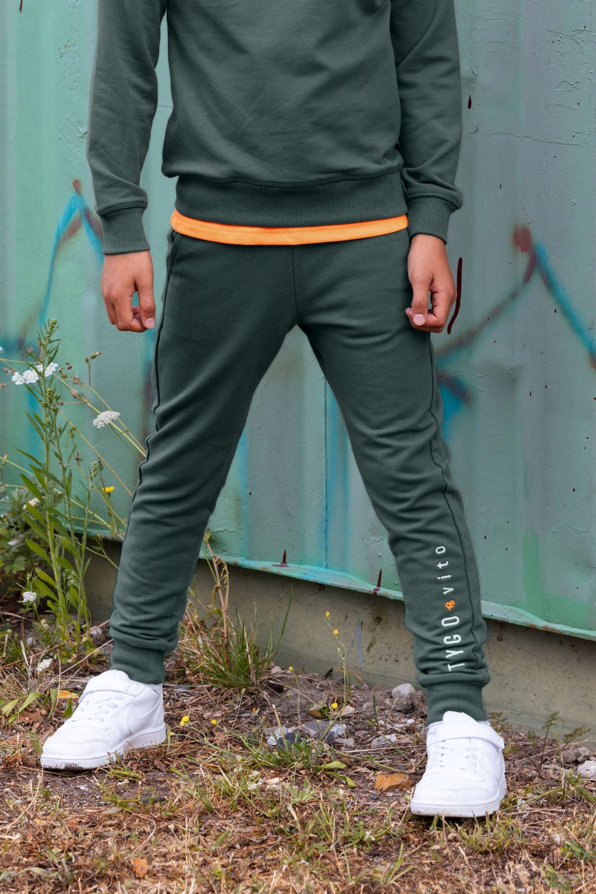 TYGO & vito Jogging pants Nexterday Green