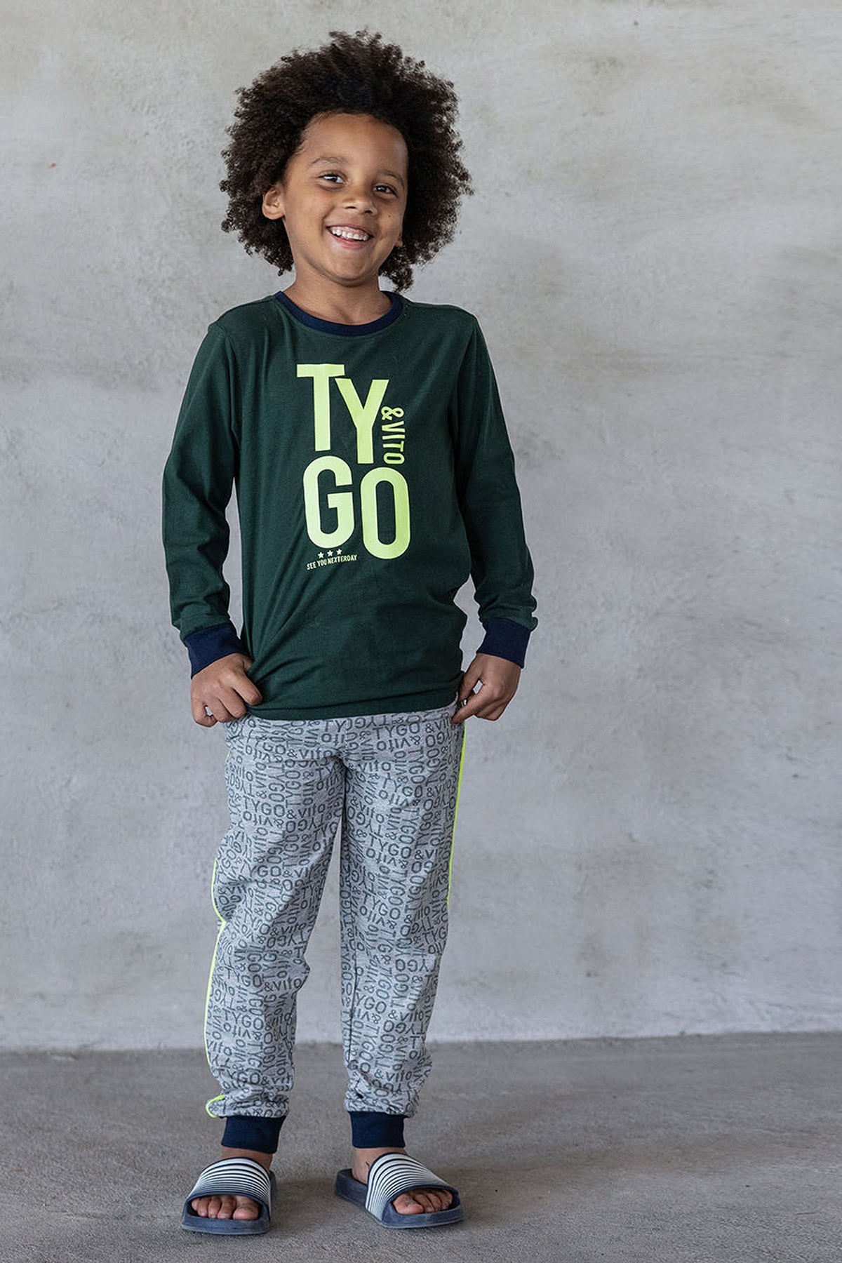 Pyjama Green - TYGO&vito