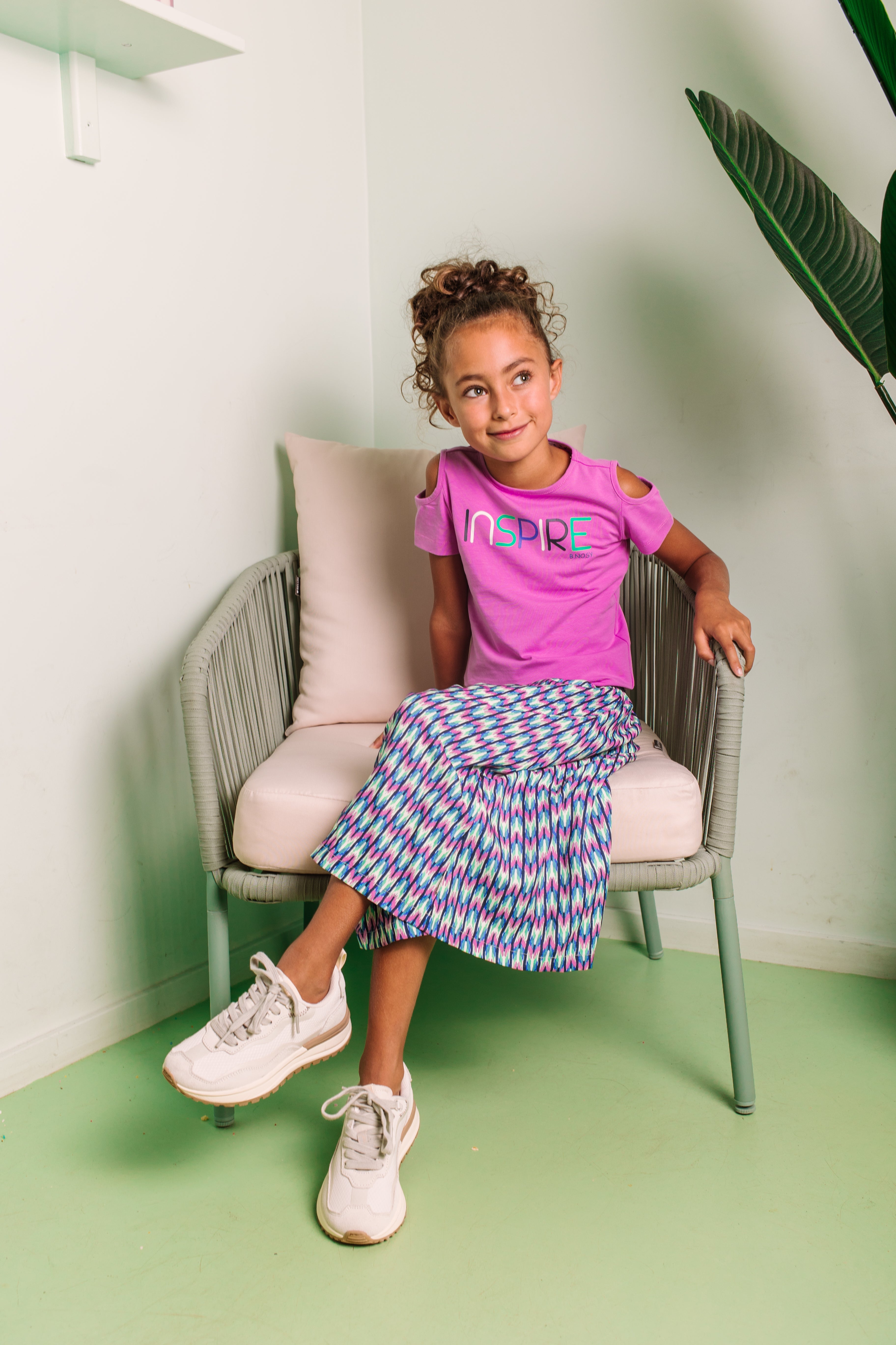 B.Nosy Girls Culotte In Aop