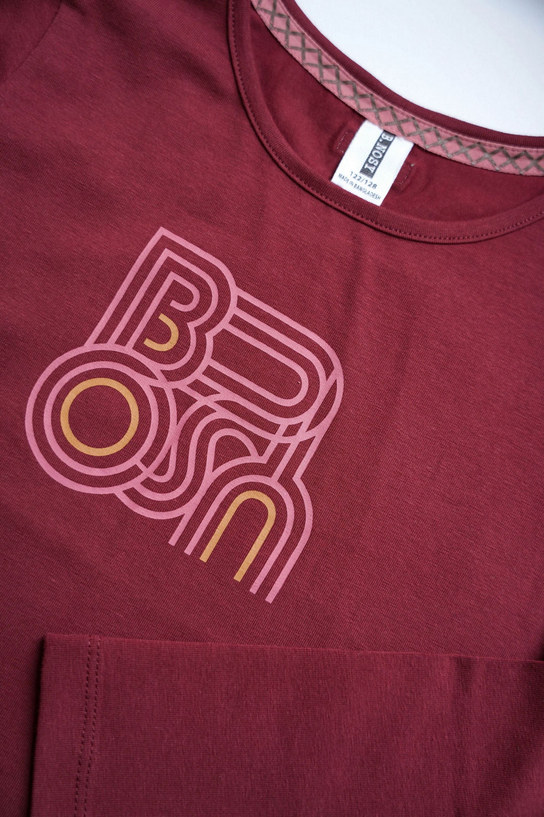 B.Nosy Ovie T-Shirt Dark Red