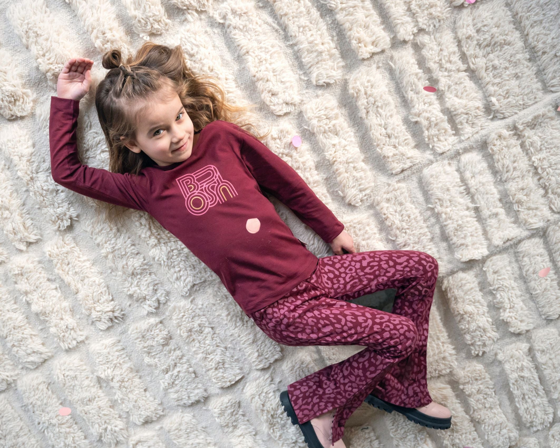 B.Nosy Ovie Longsleeve Dark Red