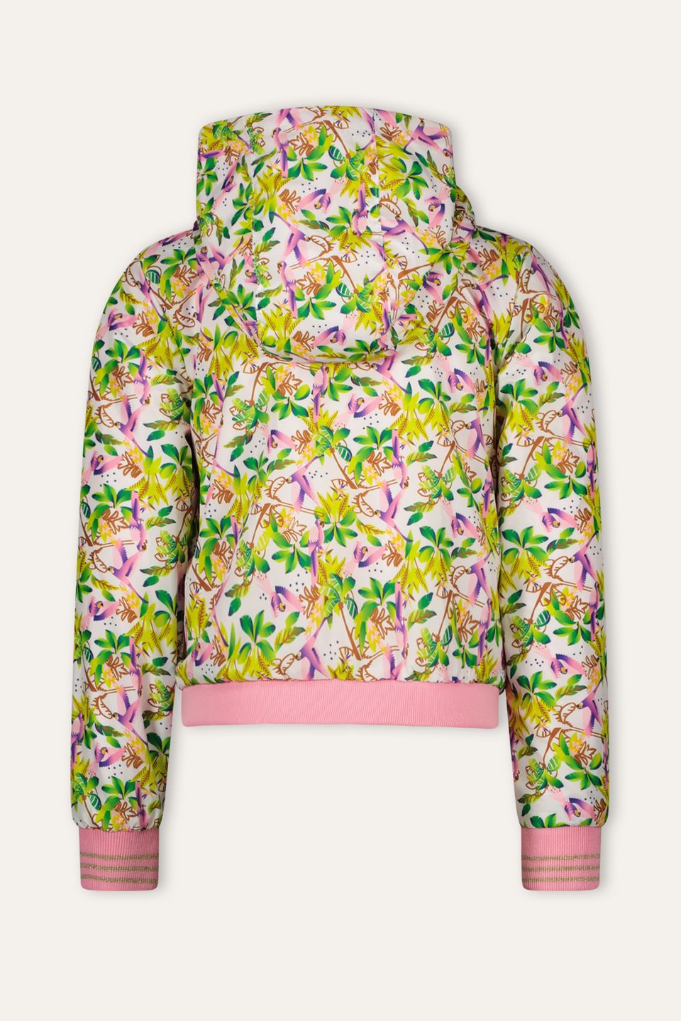 B.Nosy Fayah Reversible Zomerjas Roze-Bloem