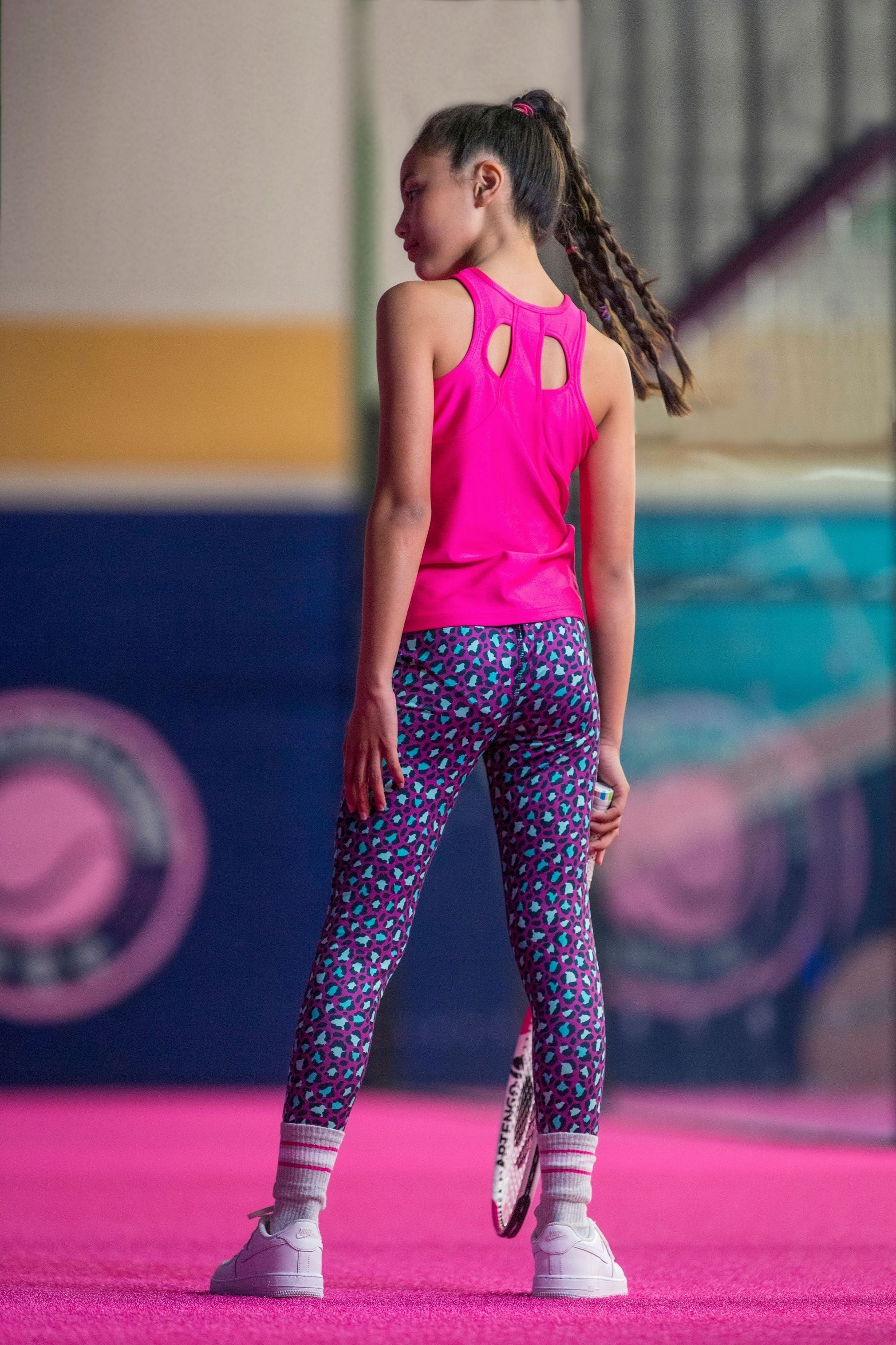 B.Nosy Amber Sports Leggings Aqua Panther