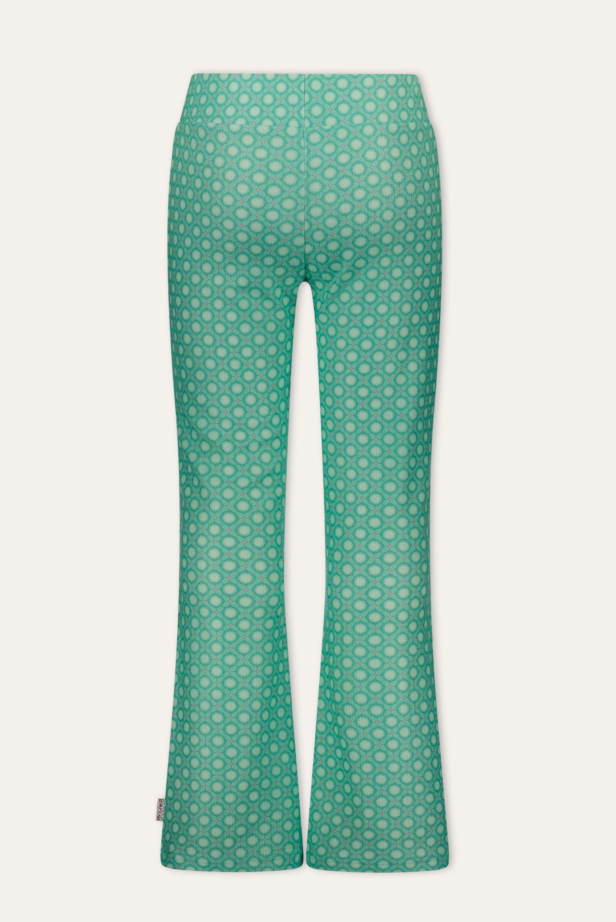 B.Nosy Esmee Flared Broek Groen