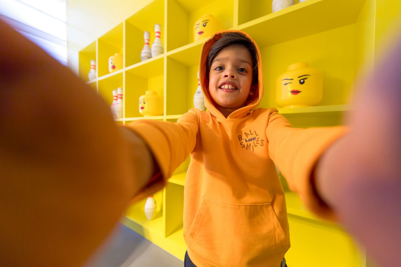 B.Nosy Sep Sweater Oranje