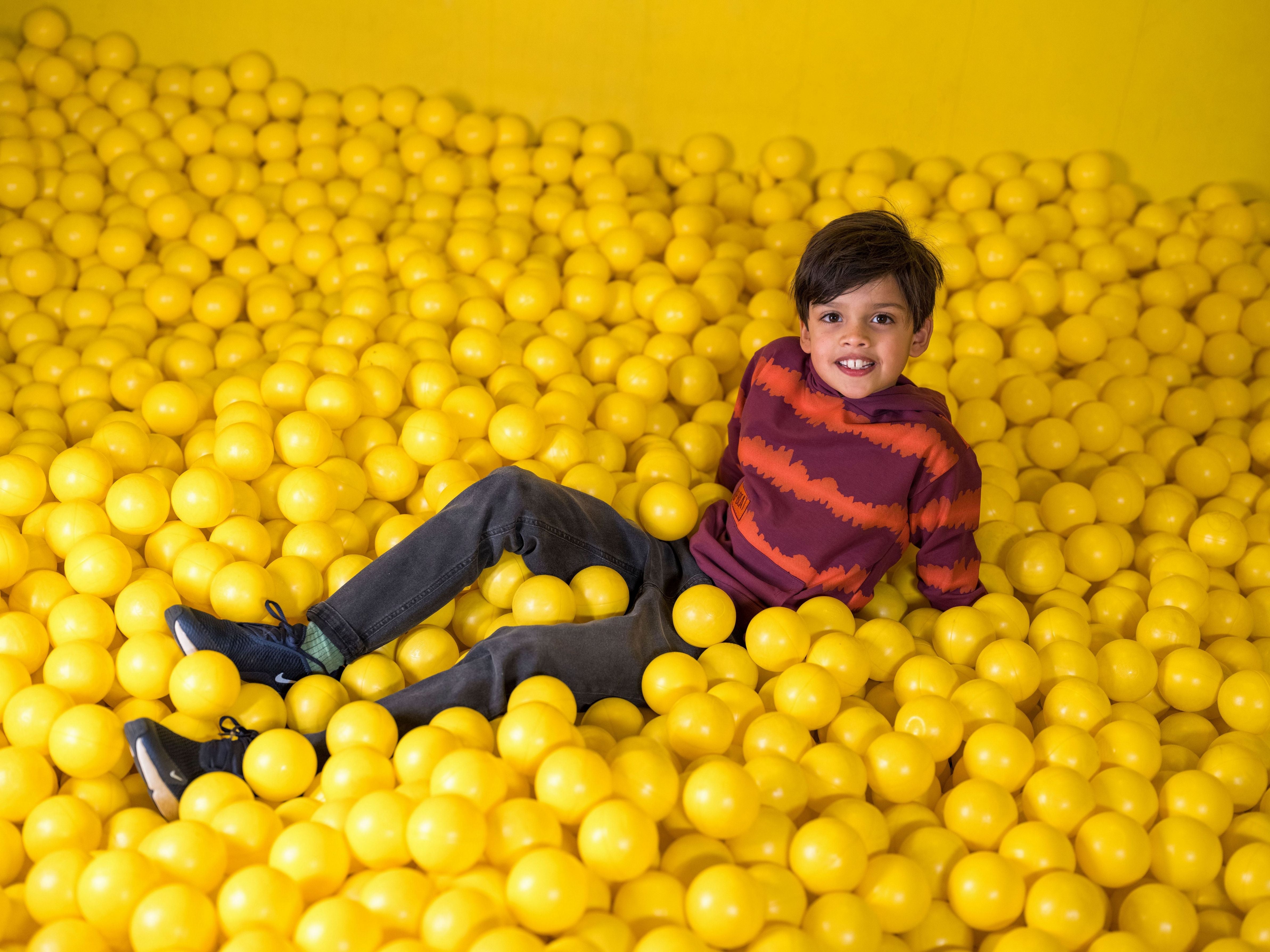 B.Nosy Steve Print Sweater Rood / Oranje