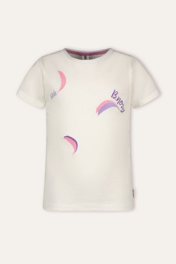B.Nosy Tammy T-Shirt ecru