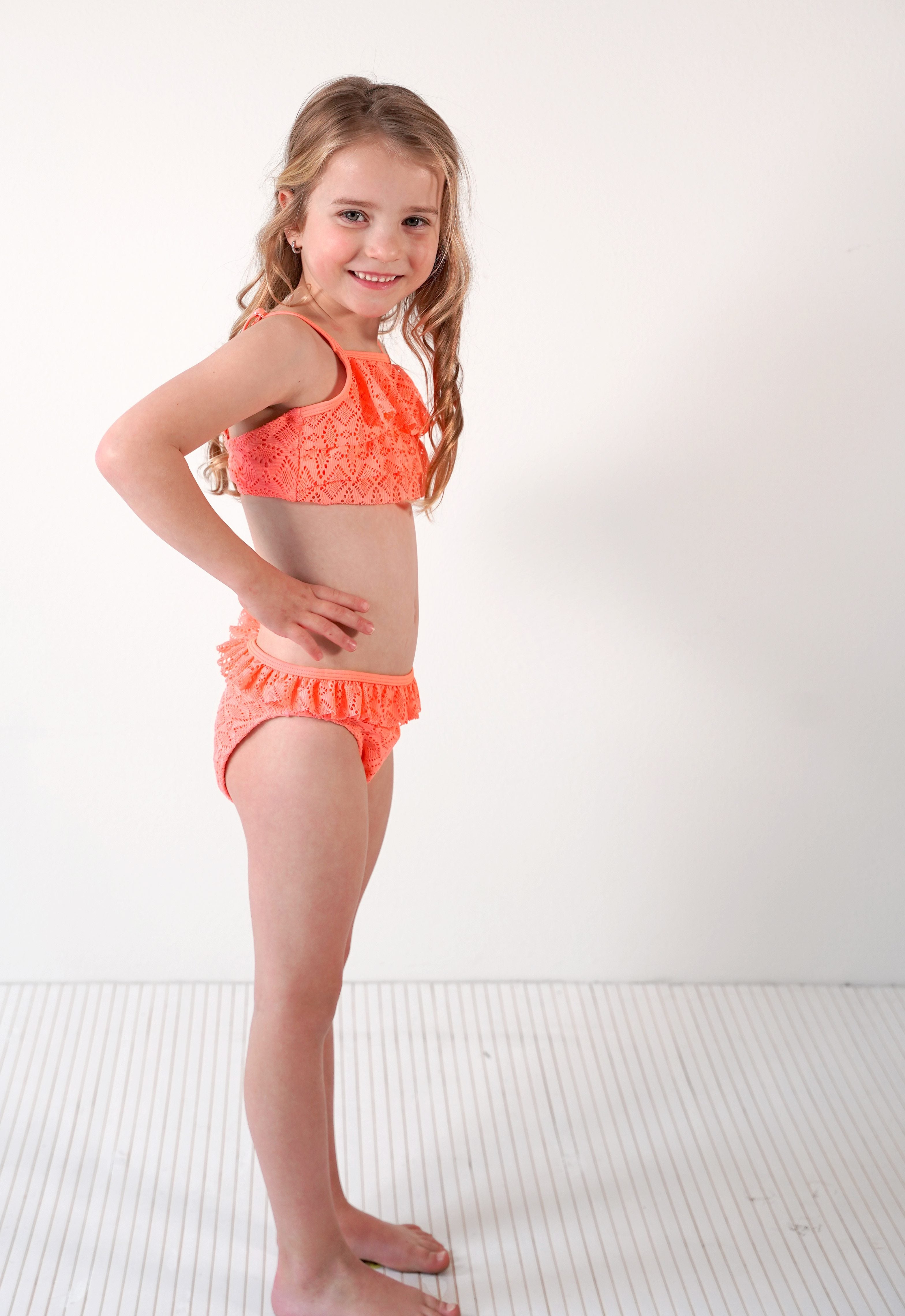 B.Nosy – Bikini mit Lochstickerei „Whitney“ in Blush