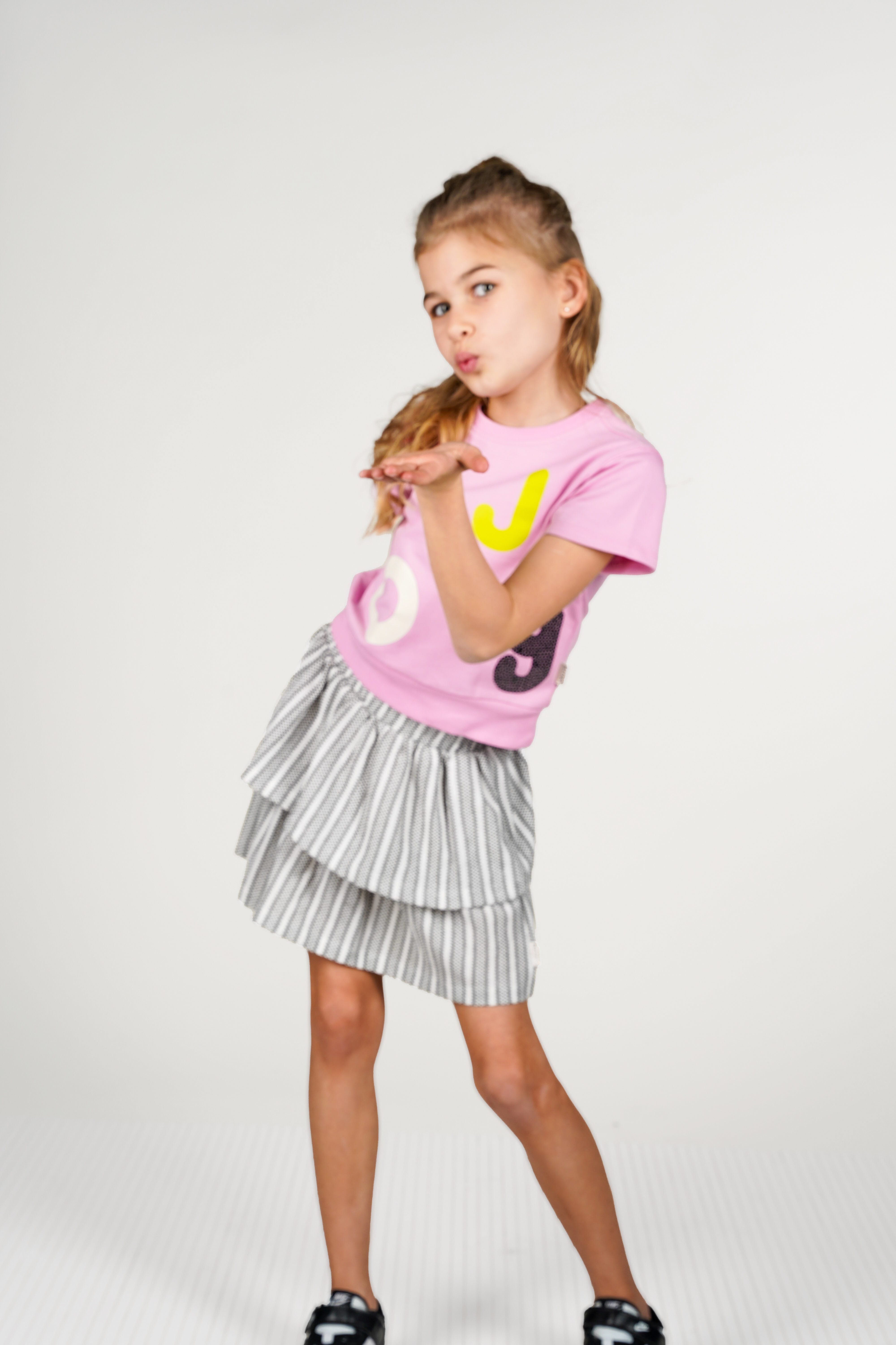 B.Nosy T-shirt Sadie licht roze Lemon