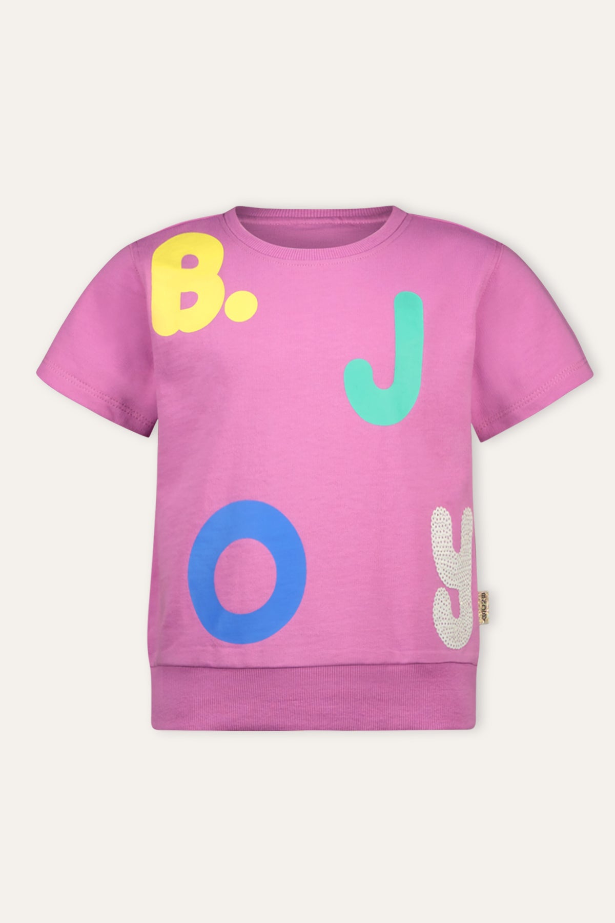 B.Nosy T-shirt Sadie roze Overjoyed