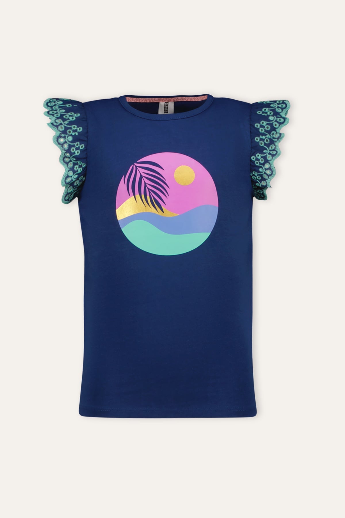 B.Nosy T-Shirt Taria blau Überglücklich