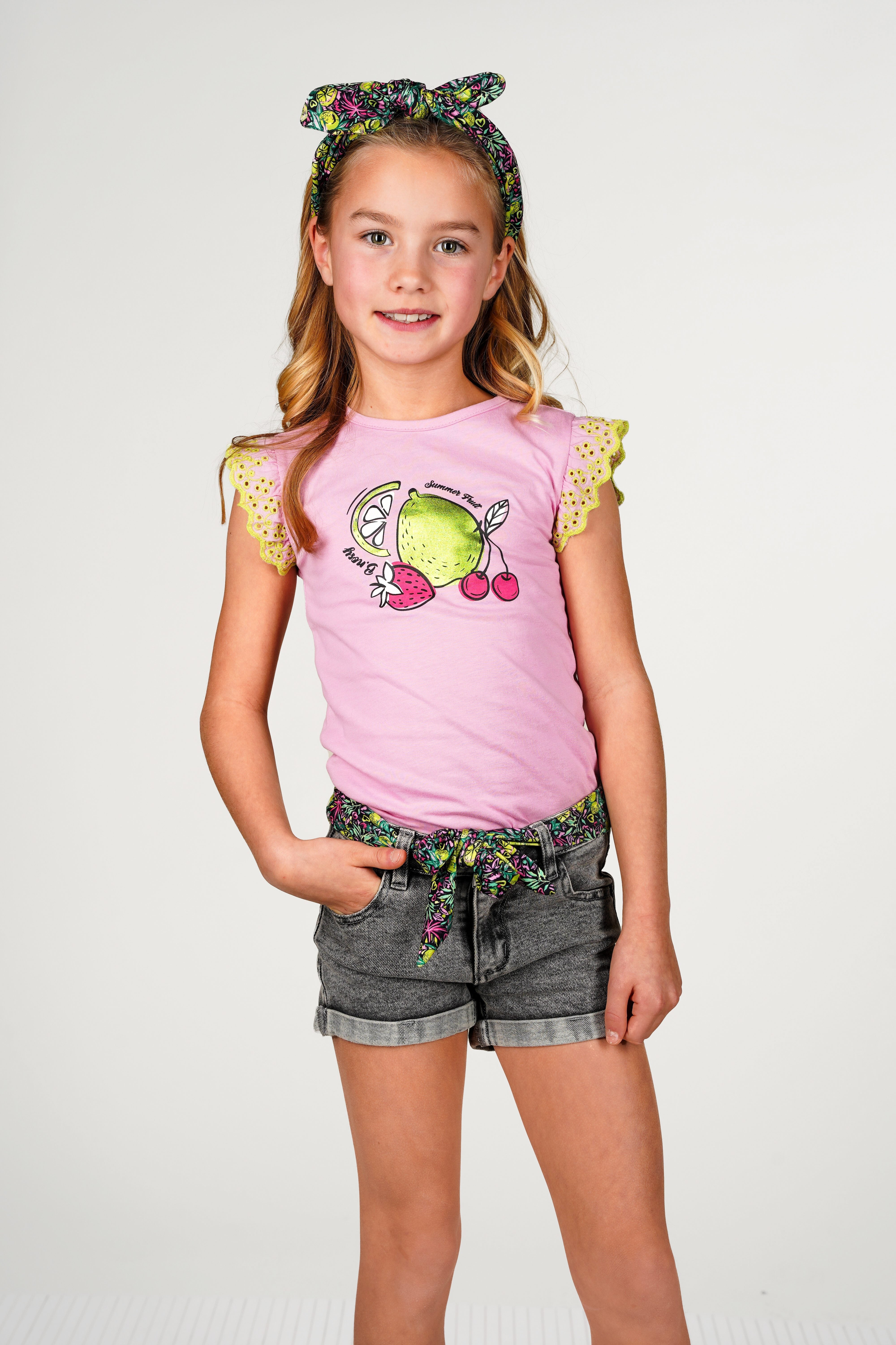 B.Nosy T-Shirt Taria rosa Zitrone