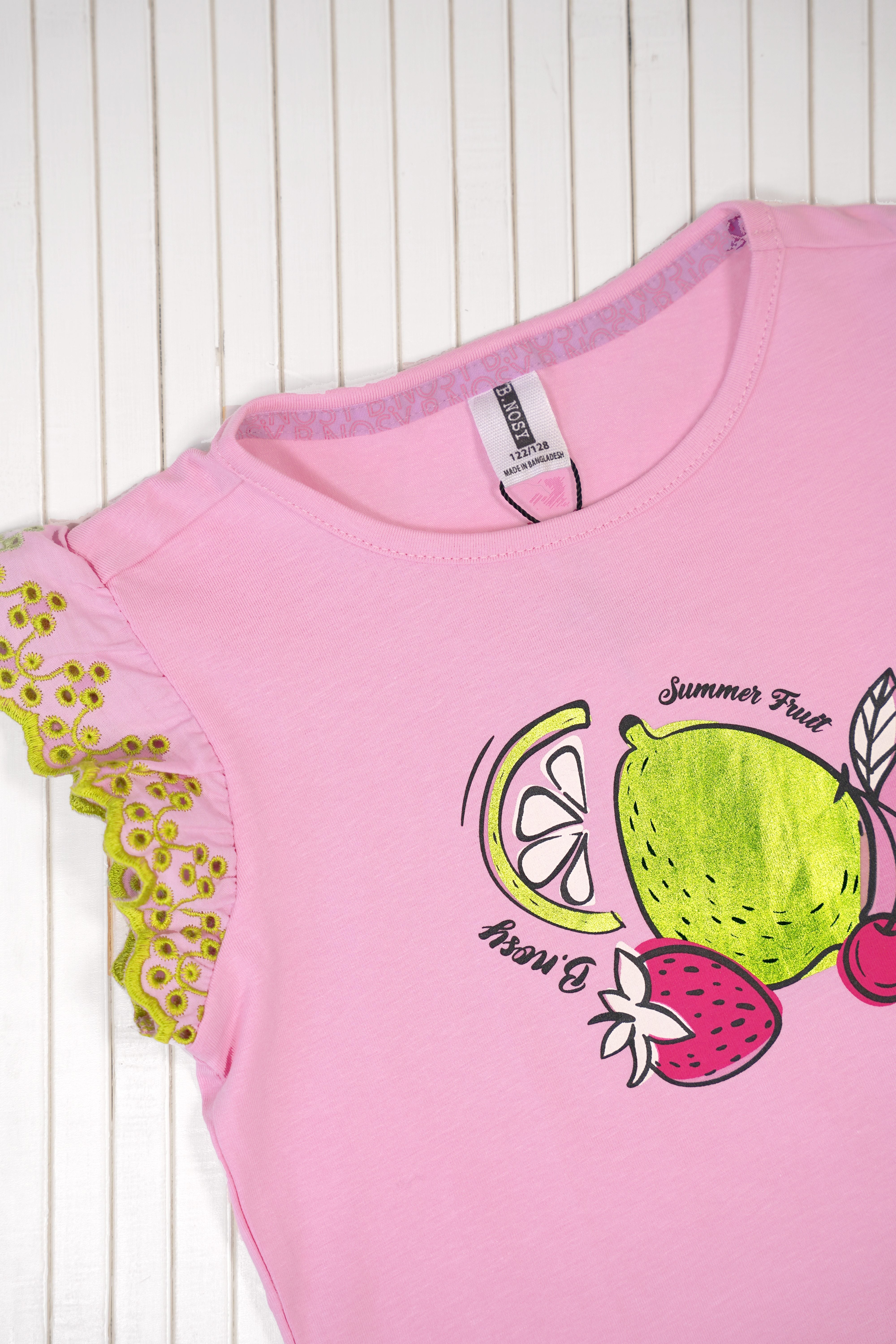 B.Nosy T-Shirt Taria rosa Zitrone